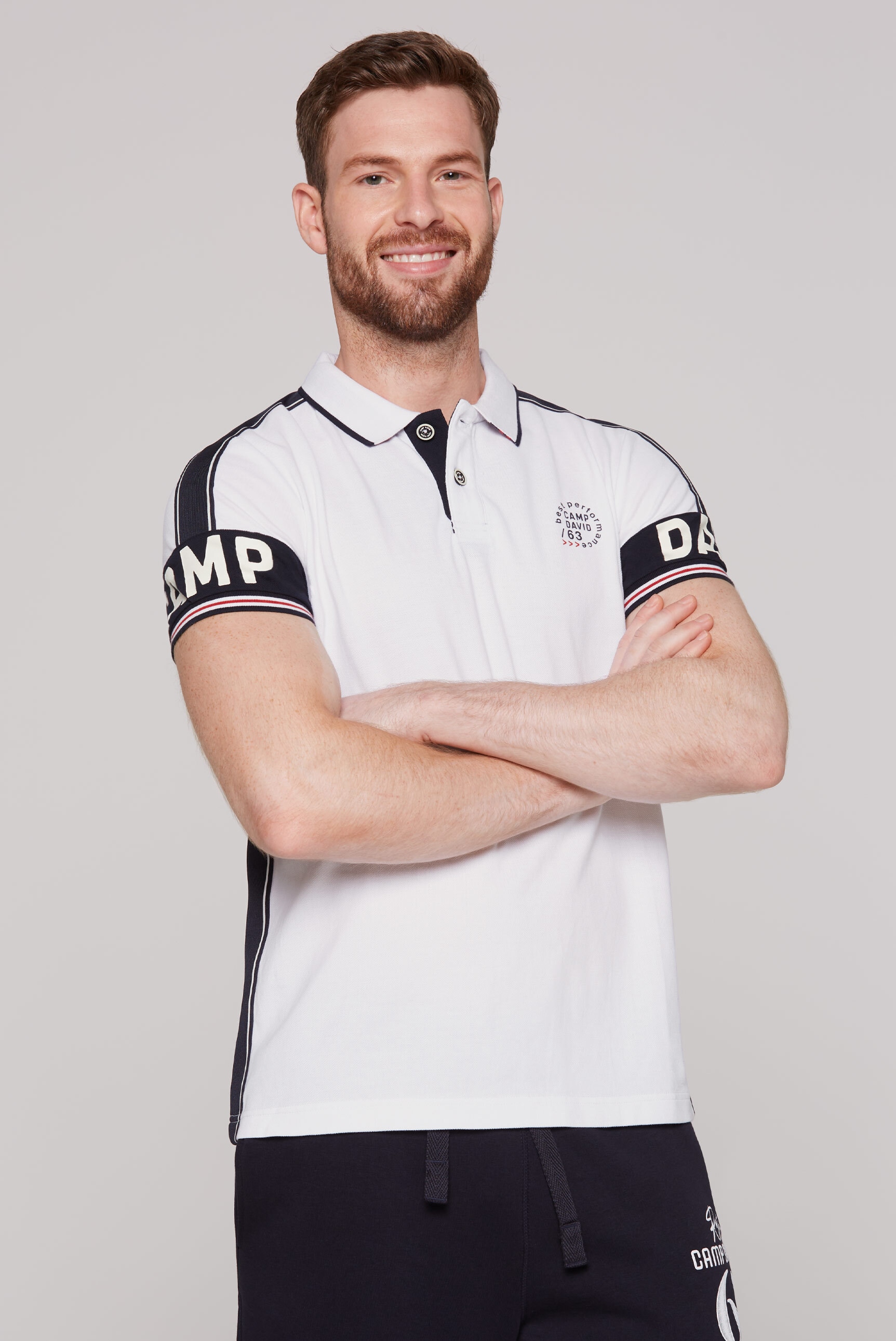 CAMP DAVID Poloshirt, aus Baumwolle günstig online kaufen