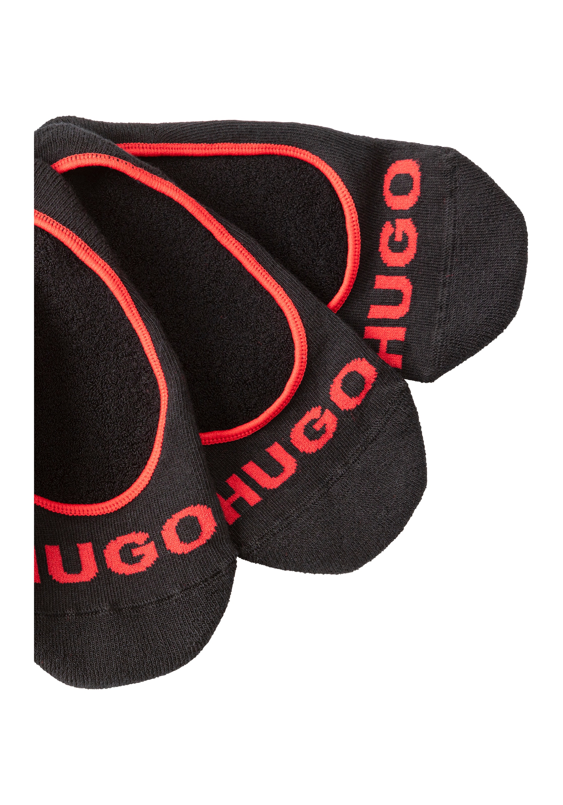 HUGO Underwear Füßlinge "3P SL PLUSH LOGO CC" Packung, 3er, 3 Stk. tlg. mit günstig online kaufen