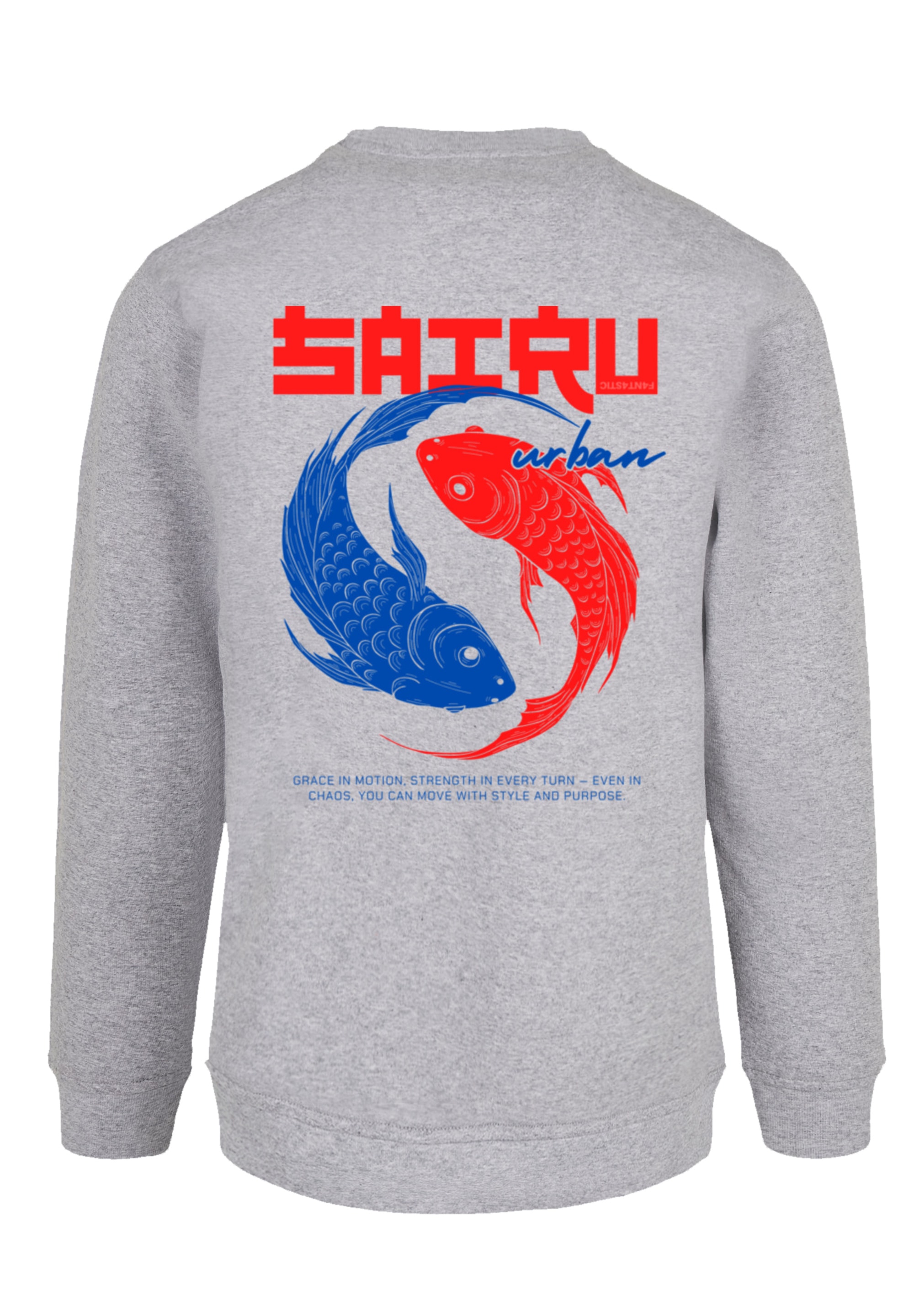 F4NT4STIC Sweatshirt »Koi Fish Japan Streetstyle«, Japan Streetwear Styles