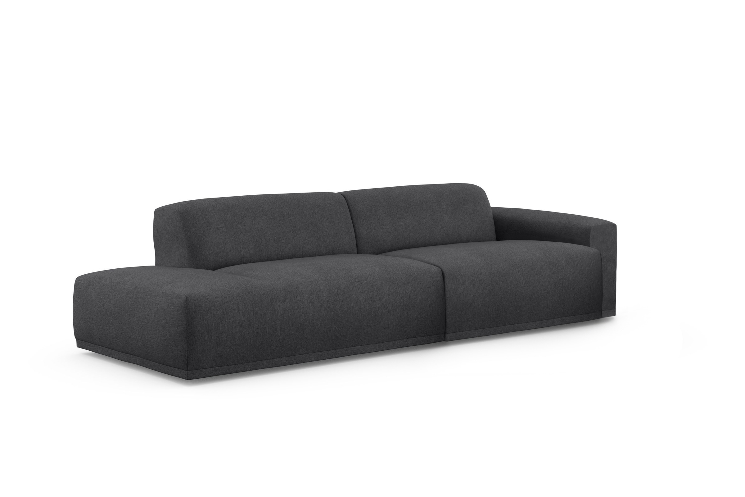 TRENDMANUFAKTUR Big-Sofa »Braga, mit hochwertigem Kaltschaum, Megasofa, in Cord erhältlich«, modernes Big-Sofa, Couch mit hohem Sitzkomfort, 277/72/107 cm (B/H/T)