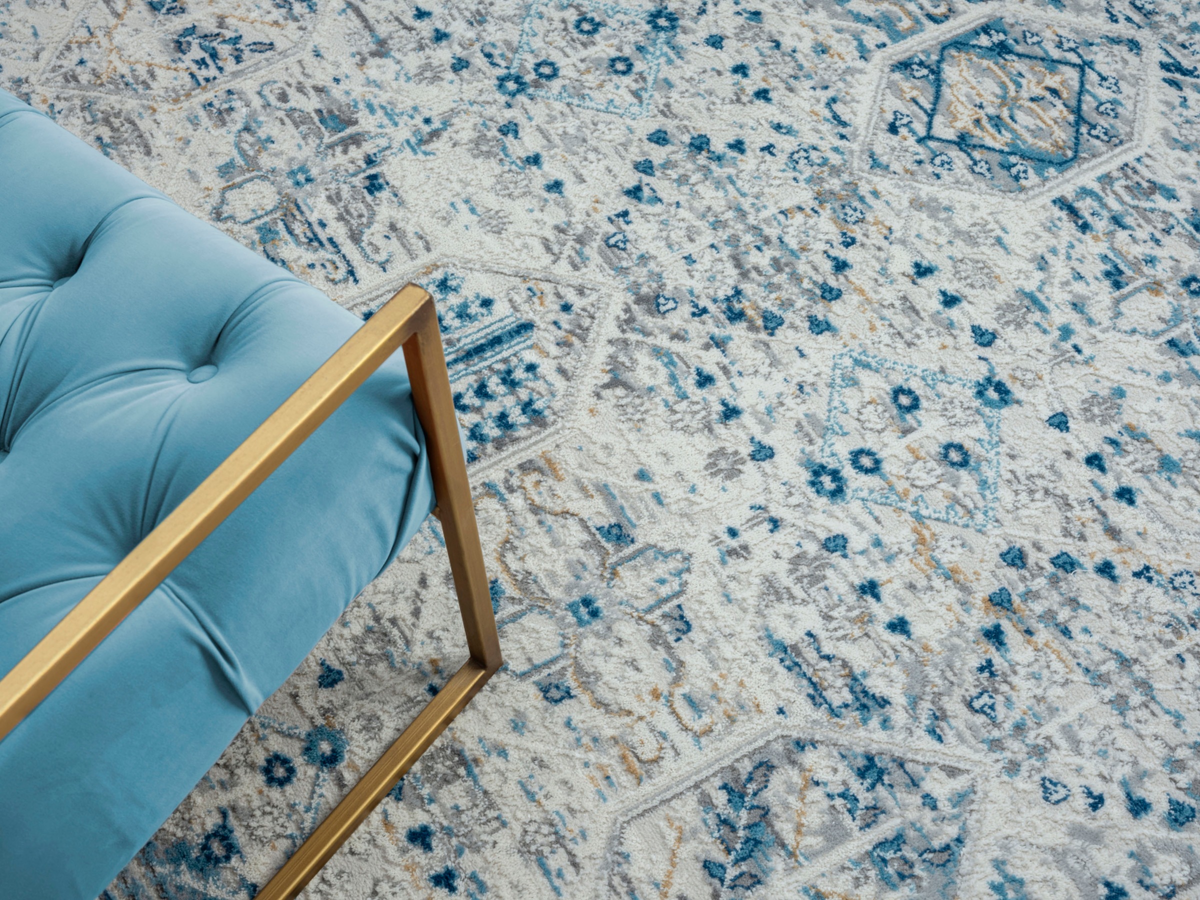 Myflair Möbel & Accessoires Teppich »My Heriz 2«, rechteckig, 8 mm Höhe, Kurzflor, klassisches Orient Design, besonders weich durch Microfaser