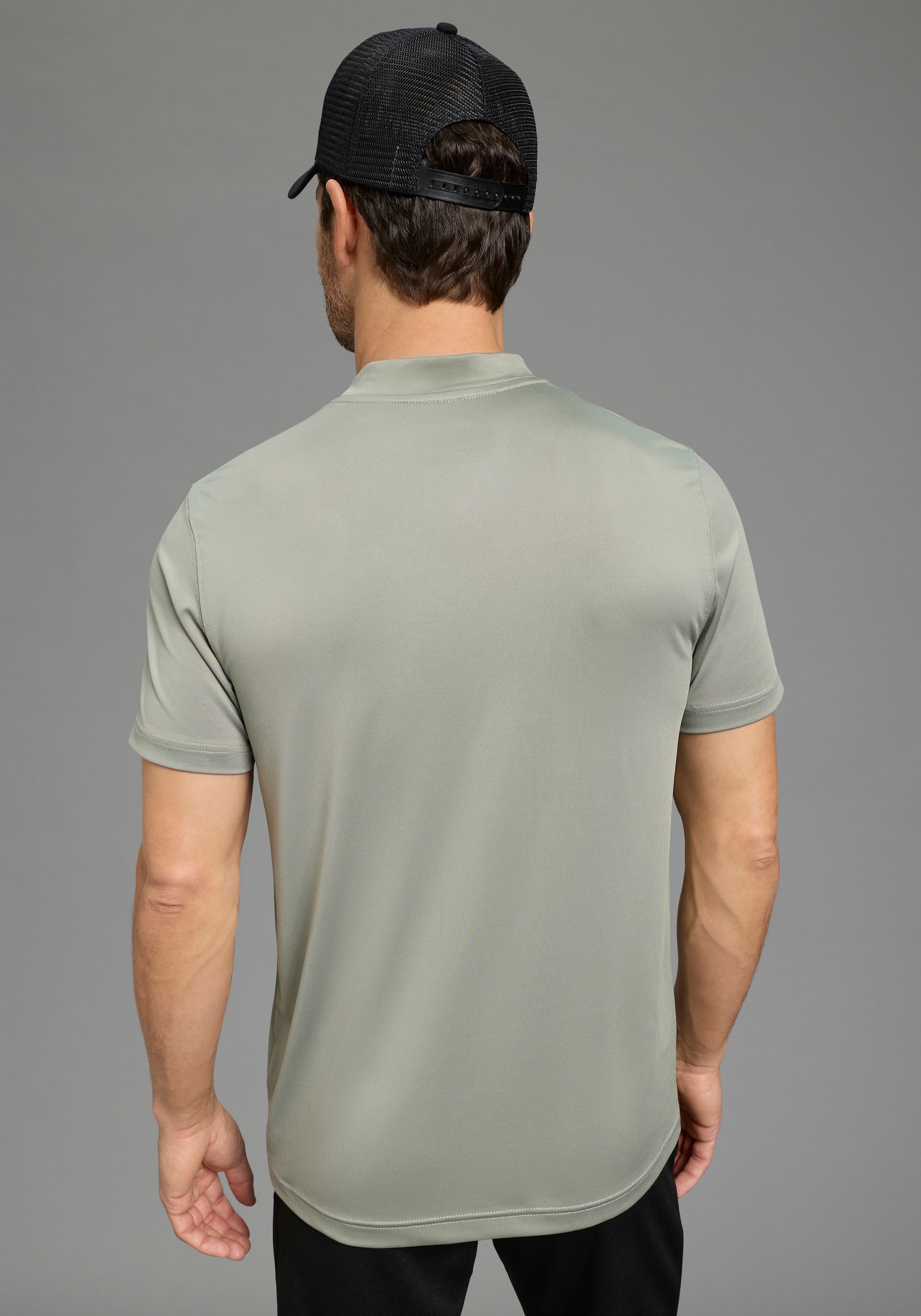 Ocean Sportswear Funktionsshirt »atmungsaktiv , quick dry« schmal geschnitten, Kurzarm, schnell trocknend, unifarben