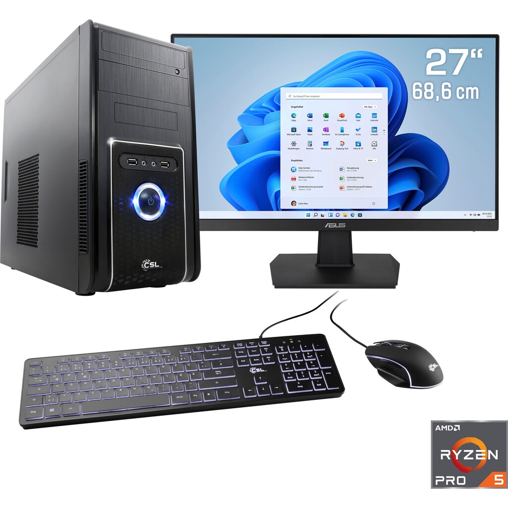 CSL Gaming-PC-Komplettsystem »Sprint V28137«