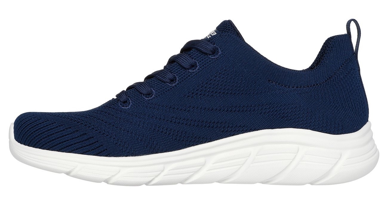 Sneaker SKECHERS "BOBS B FLEX LO-GRACEFUL STRIDE", Damen, Gr. 37, blau (navy), Textil, Schuhe Sneaker, mit leichter EVA-Laufsohle, Topseller 3