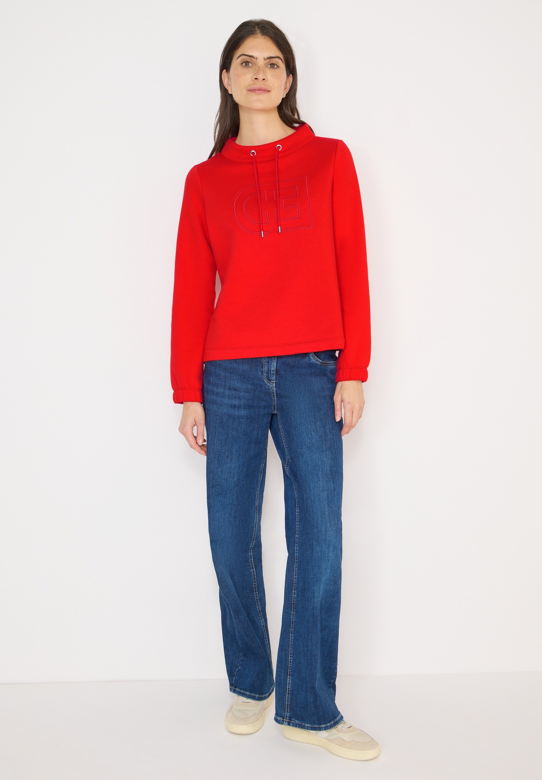Cecil Sweatshirt , mit Wording

