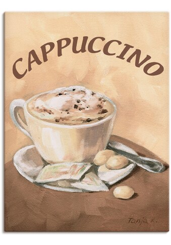 Artland Paveikslas »Tasse Cappuccino« Getränke...