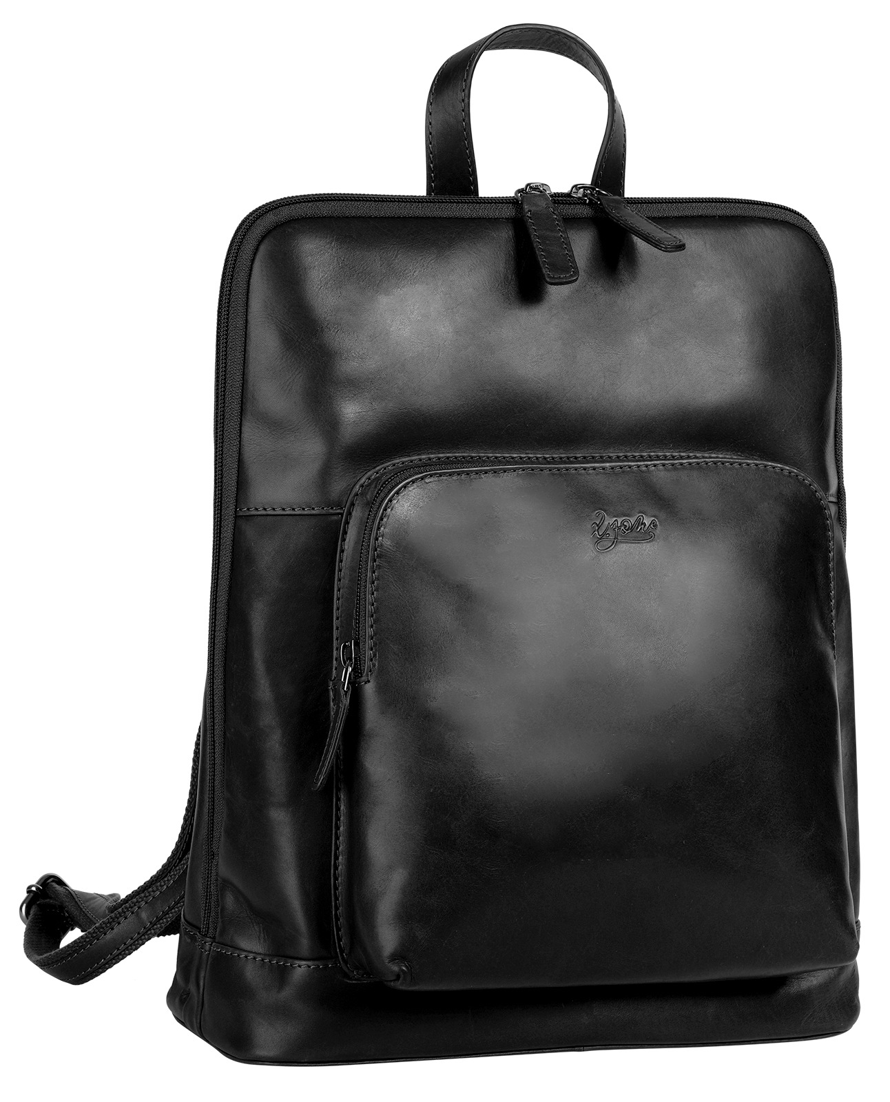 X-Zone Cityrucksack, echt Leder