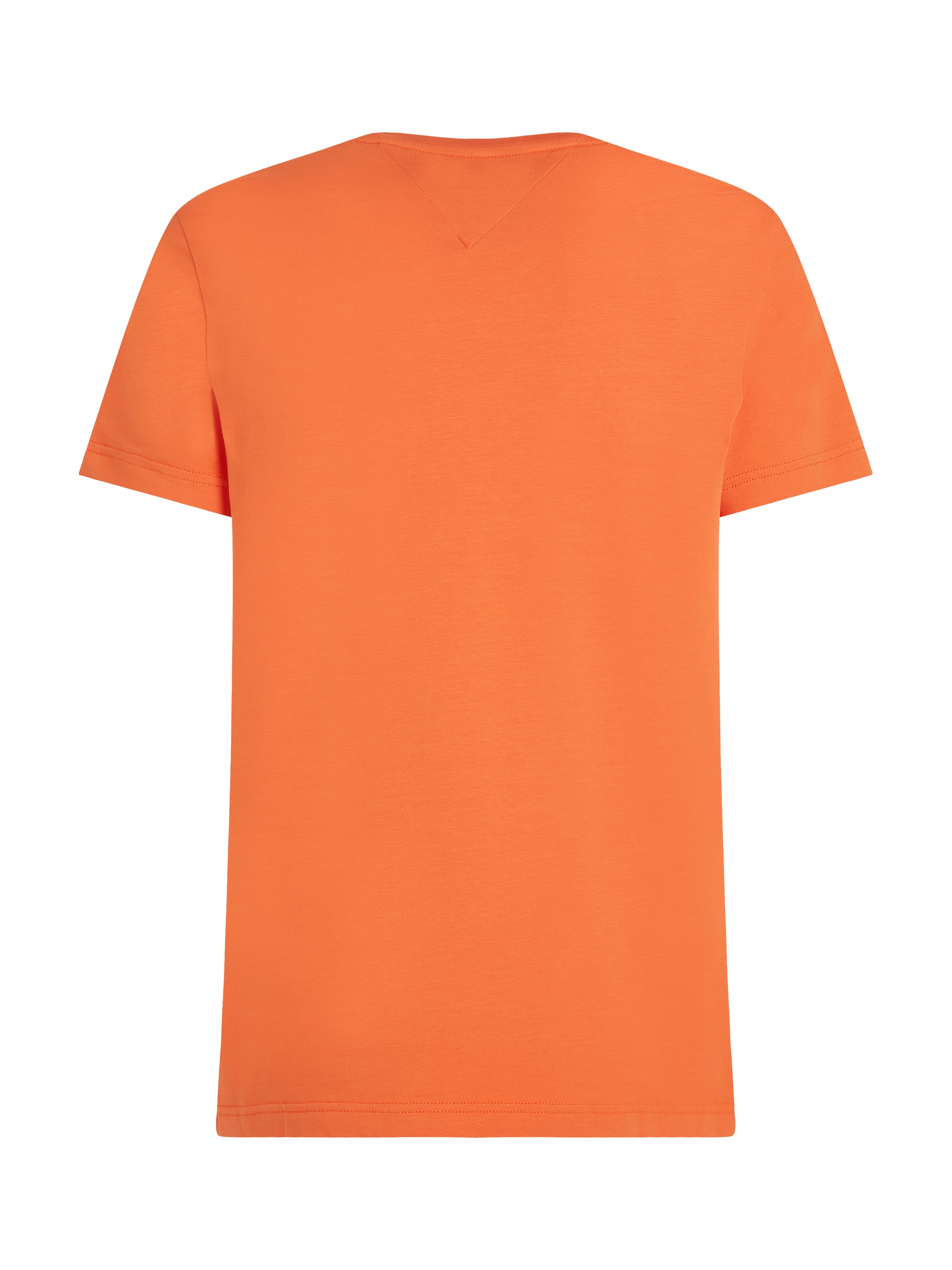 Tommy Hilfiger T-Shirt »STRETCH SLIM FIT« unifarben, casual, slim fit, Baumwollmix, Rundhals