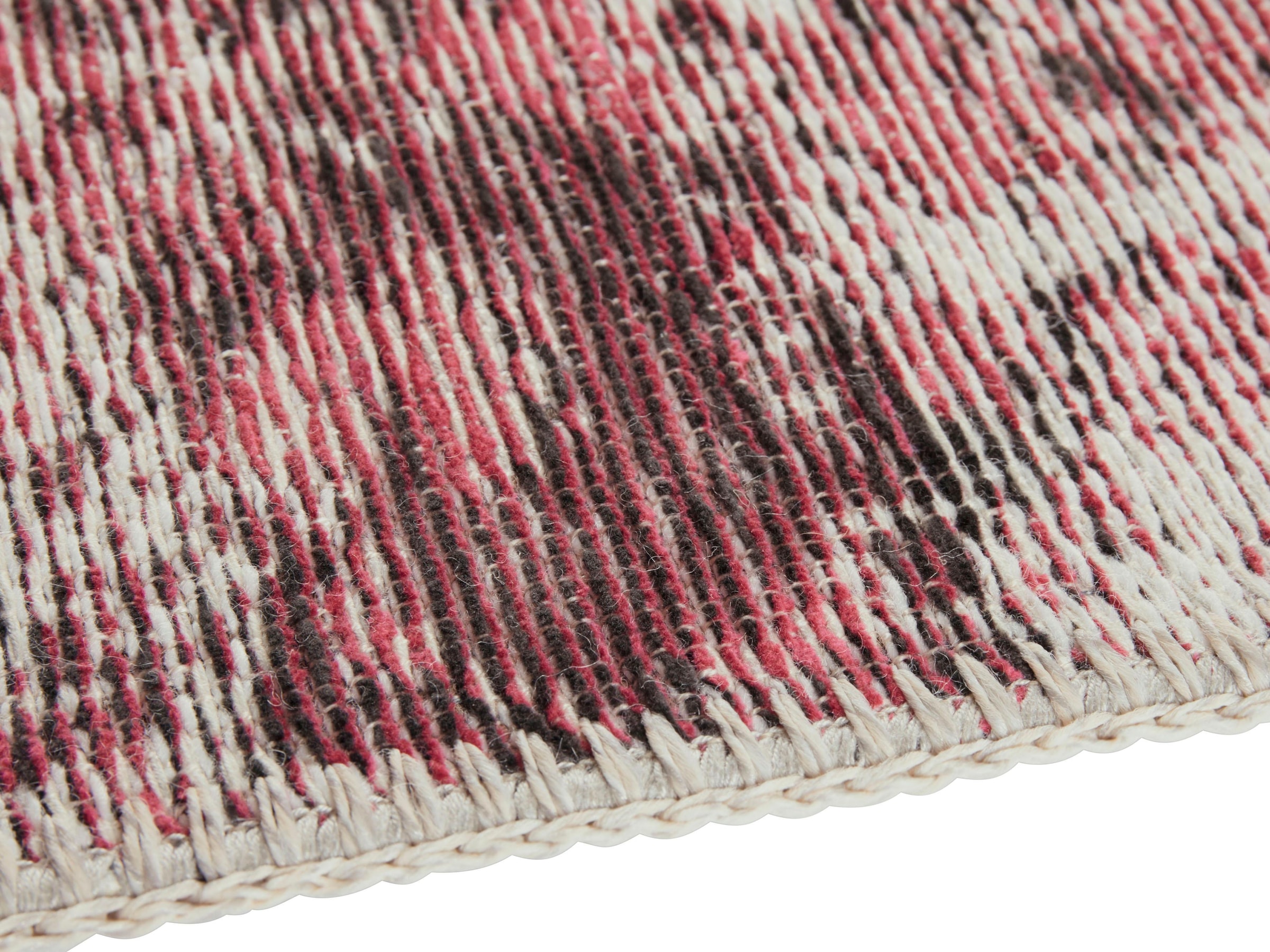 ELLE DECORATION Teppich »Denain«, rechteckig, 4 mm Höhe, Flachgewebe, Vintage Patchwork, hochwertiger Materialmix, Robust