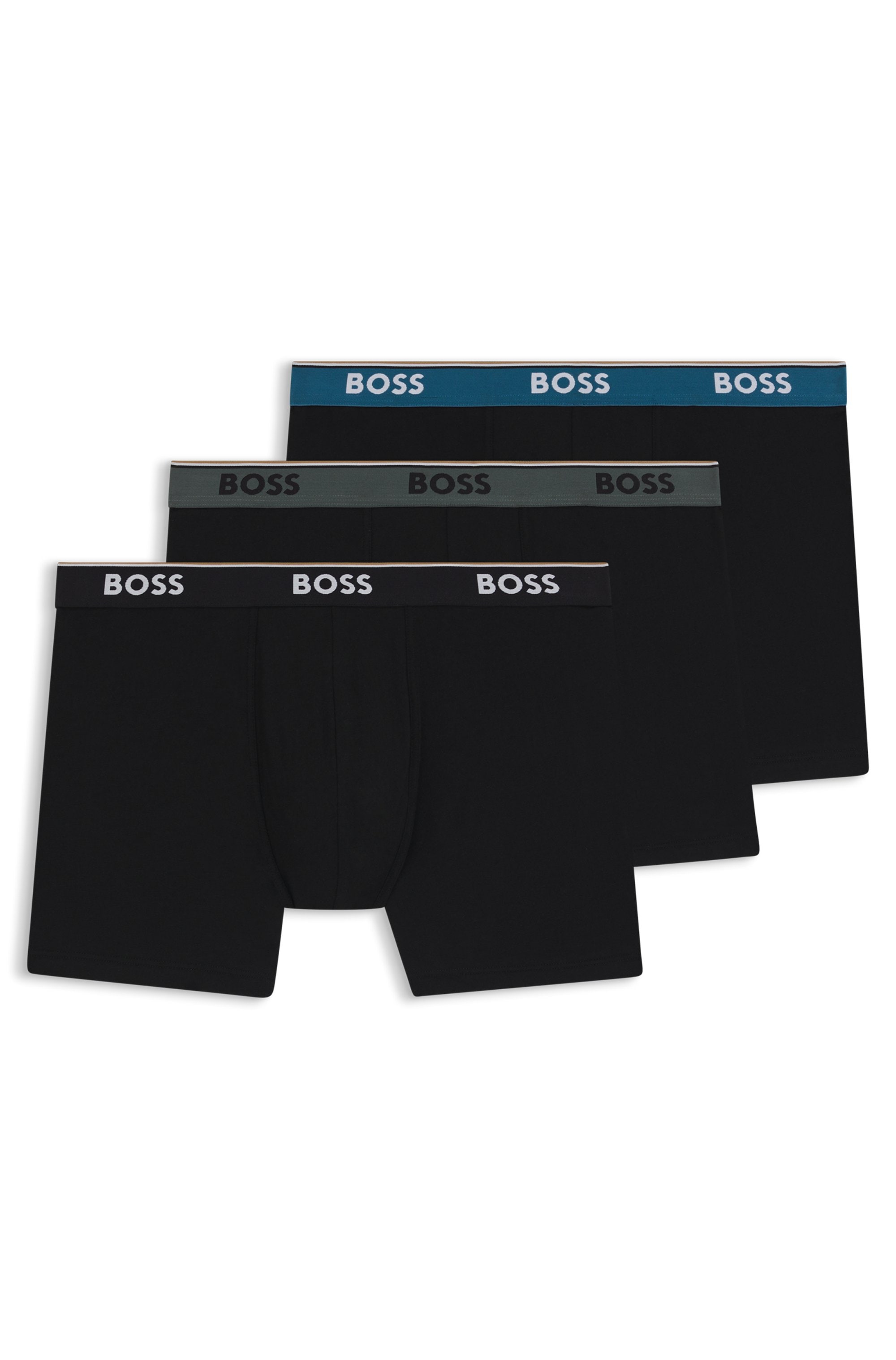 BOSS Boxershorts "BoxerBr 3P Power", 3 Stk. günstig online kaufen