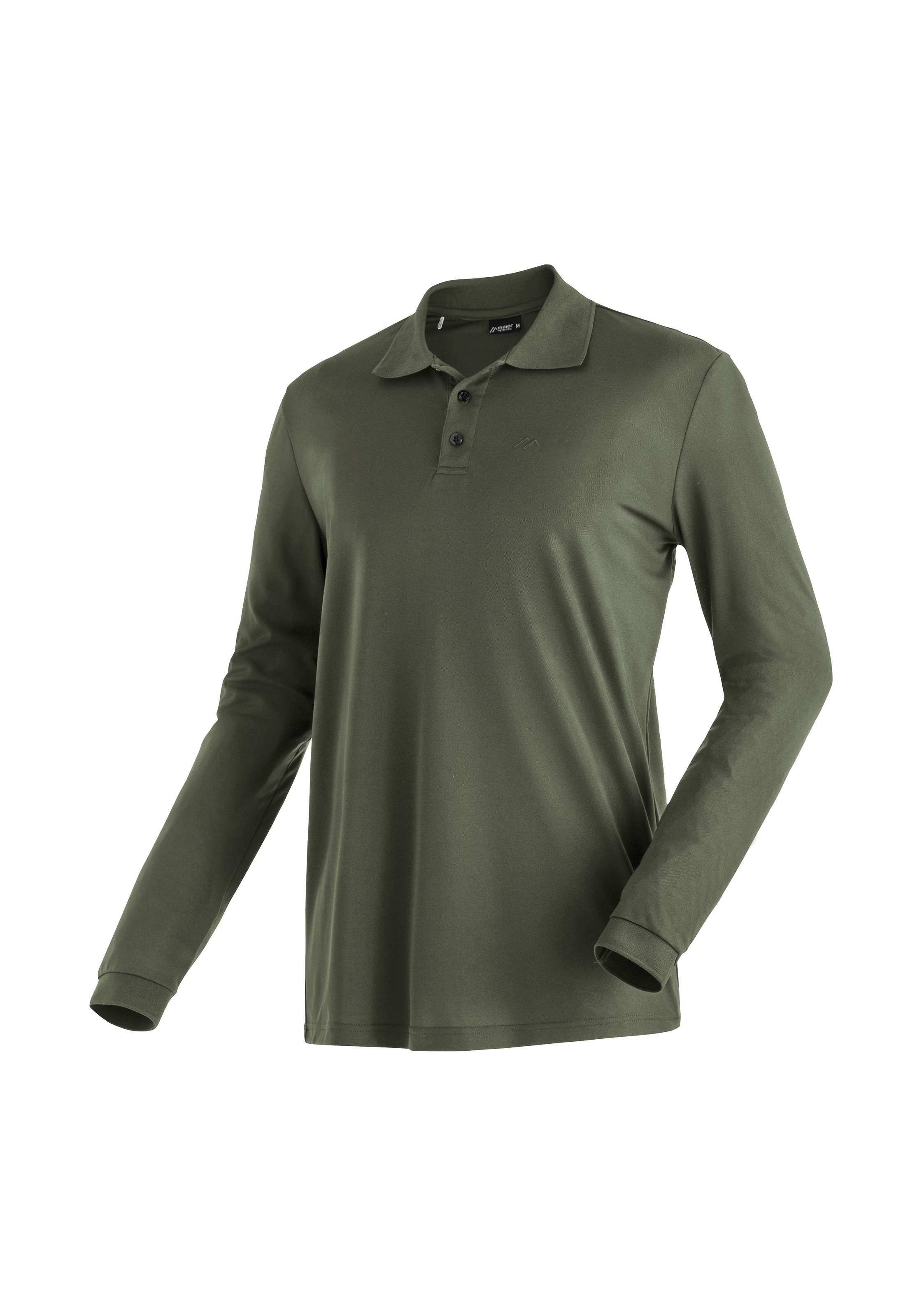 Maier Sports Langarm-Poloshirt "Ulrich L/S" Herren Polo langarm, leichtes F günstig online kaufen
