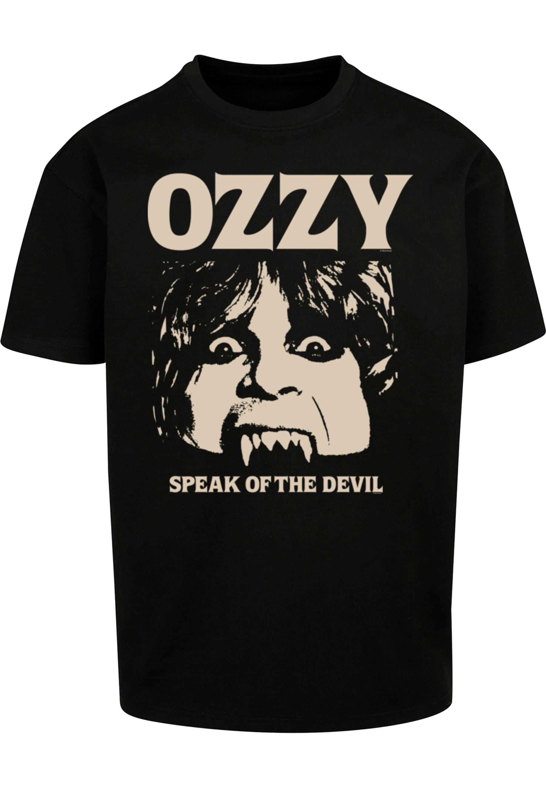 Merchcode T-Shirt "Merchcode Ozzy Osbourne - Speak Of The Devil Heavy Overs günstig online kaufen