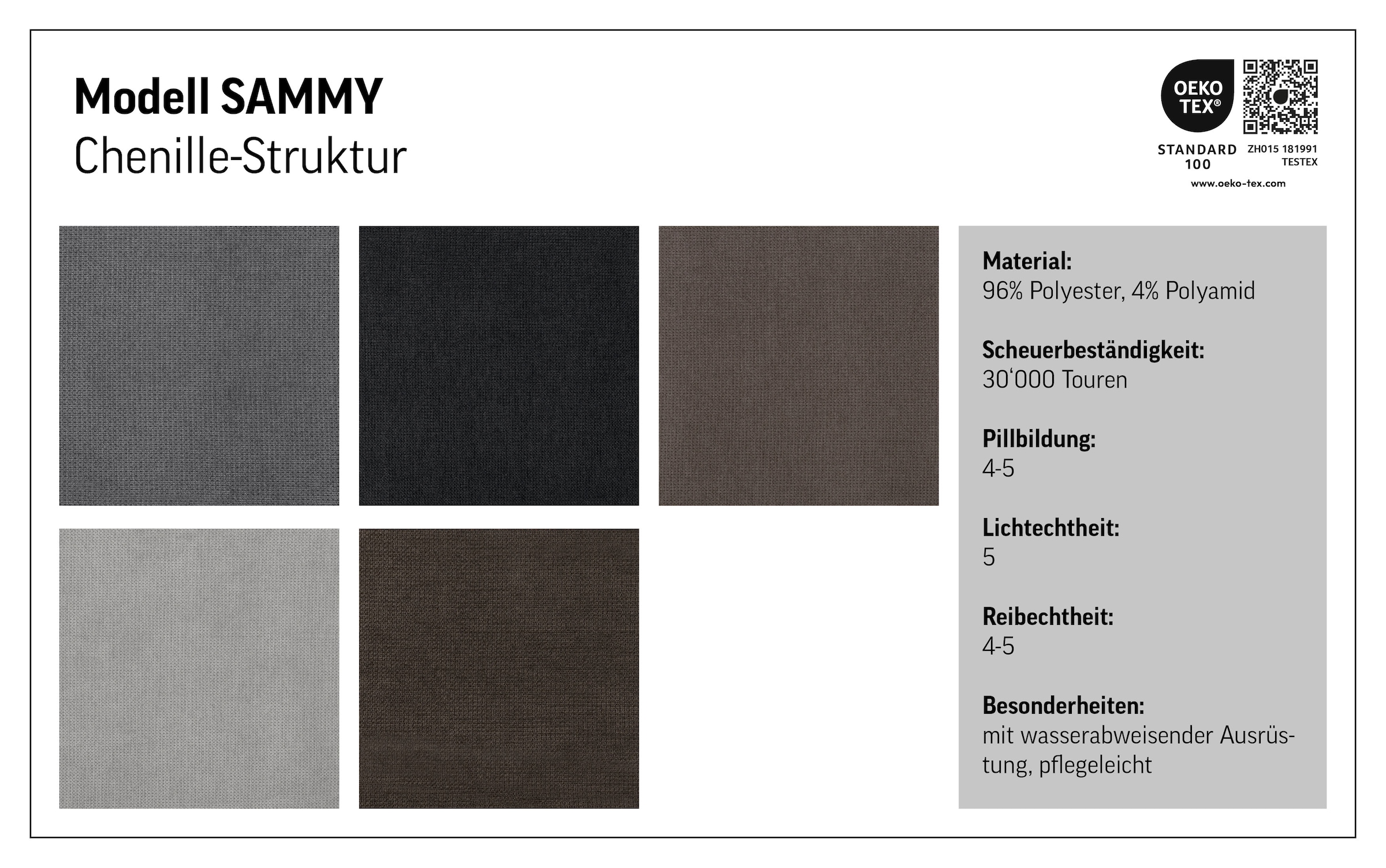 COTTA Ecksofa »Sammy L-Form«, mit Kopfteilverstellung, wahlweise mit Bettfunktion & Bettkasten