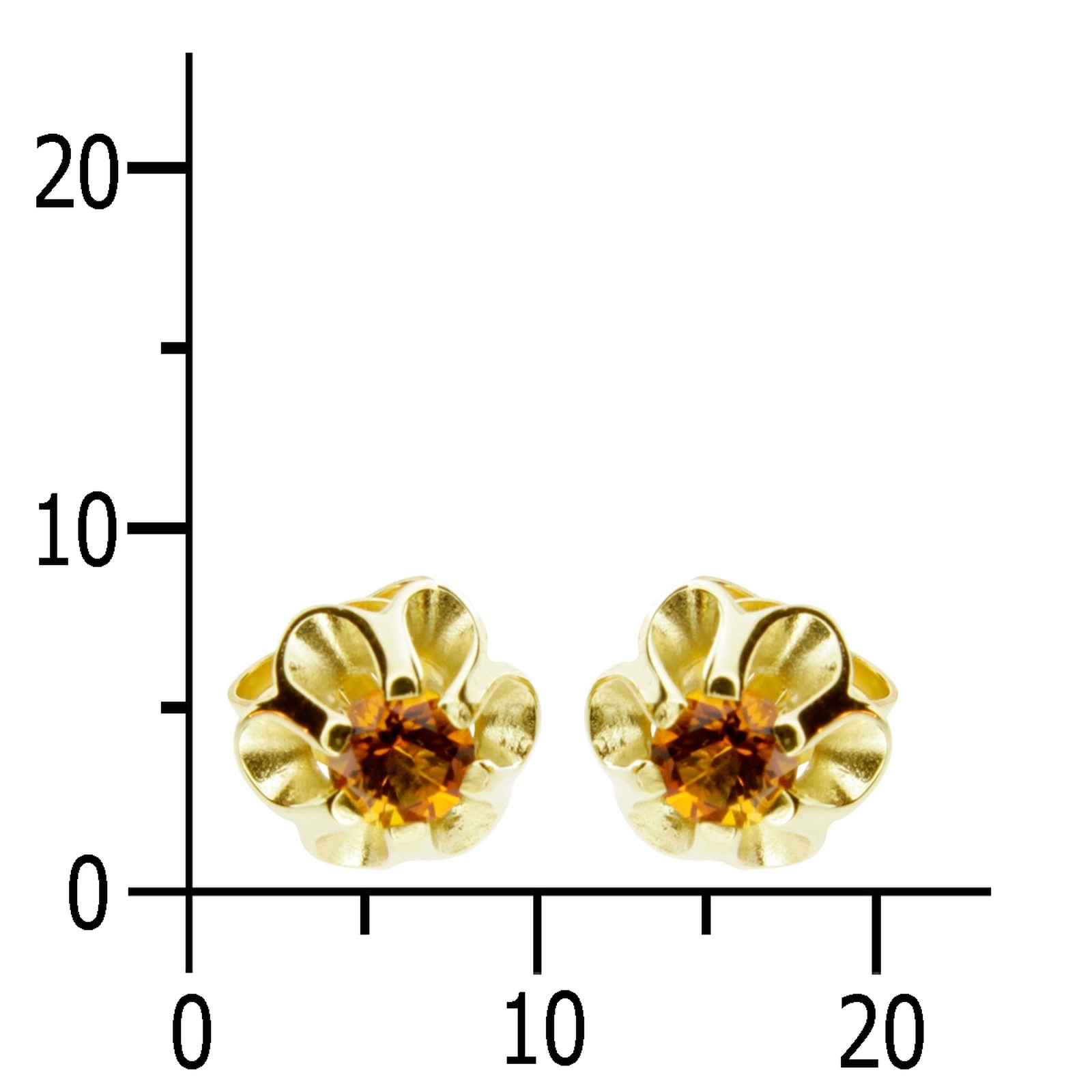 OSTSEE-SCHMUCK Paar Ohrstecker »Ostsee-Schmuck Ohrstecker Pia 4 mm Ohrstecker Pia 4 mm«, (2 tlg.)