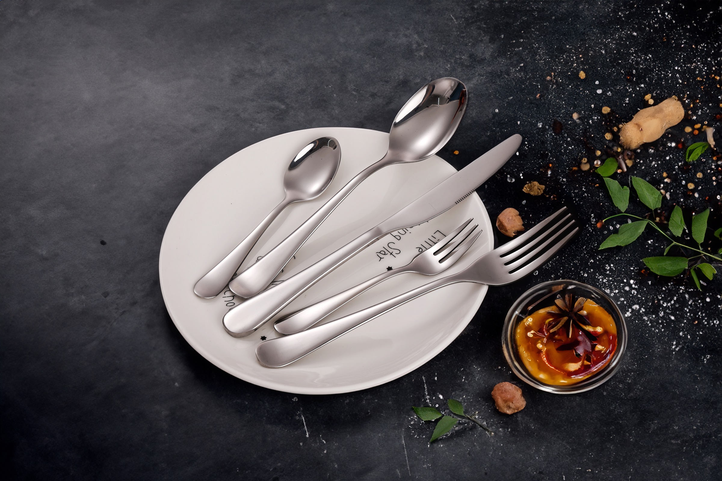 ECHTWERK Besteck-Set "Tafelbesteck „Grado“ 30tlg." Hochglänzend günstig online kaufen