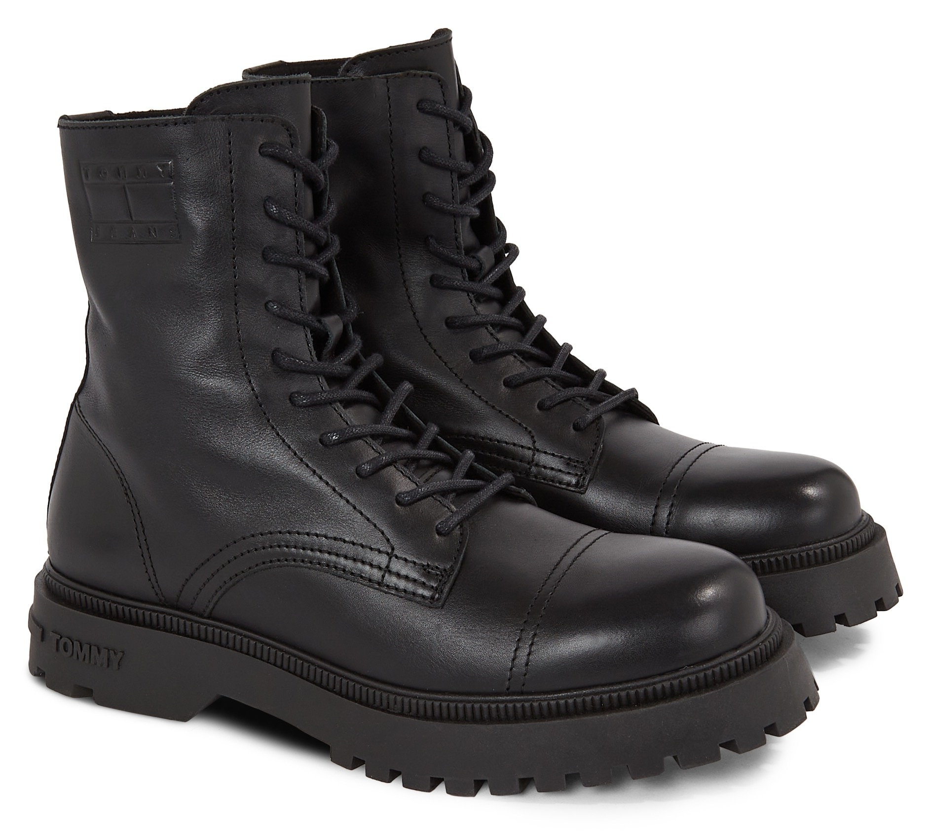 Schnürstiefelette »TJM CASUAL BOOT«, mit seitlicher Logoprägung