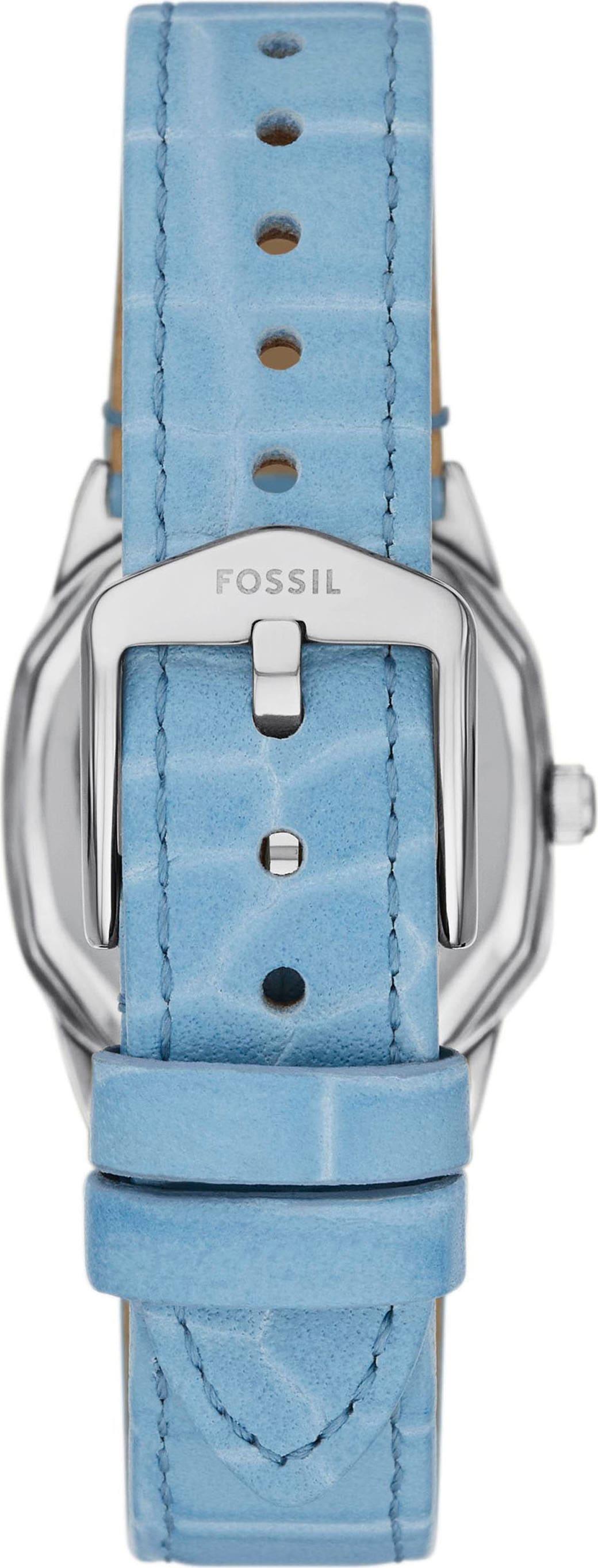 Fossil Quarzuhr »HARLOW«, Armbanduhr, Damenuhr, Lederarmband, analog