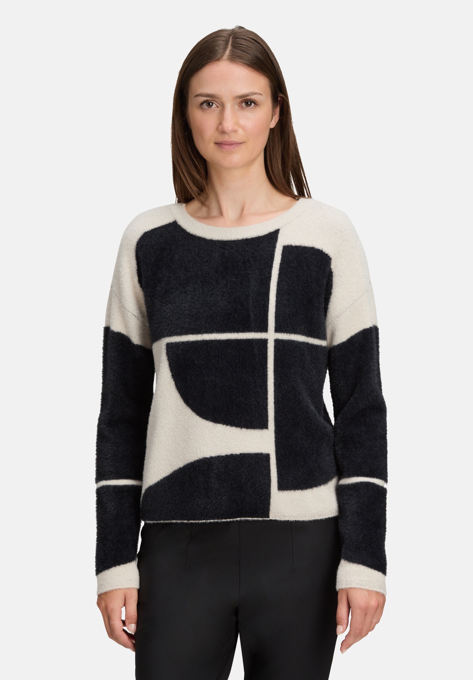 Betty&Co Strickpullover »Damen mit Jacquard« 1 Stk.