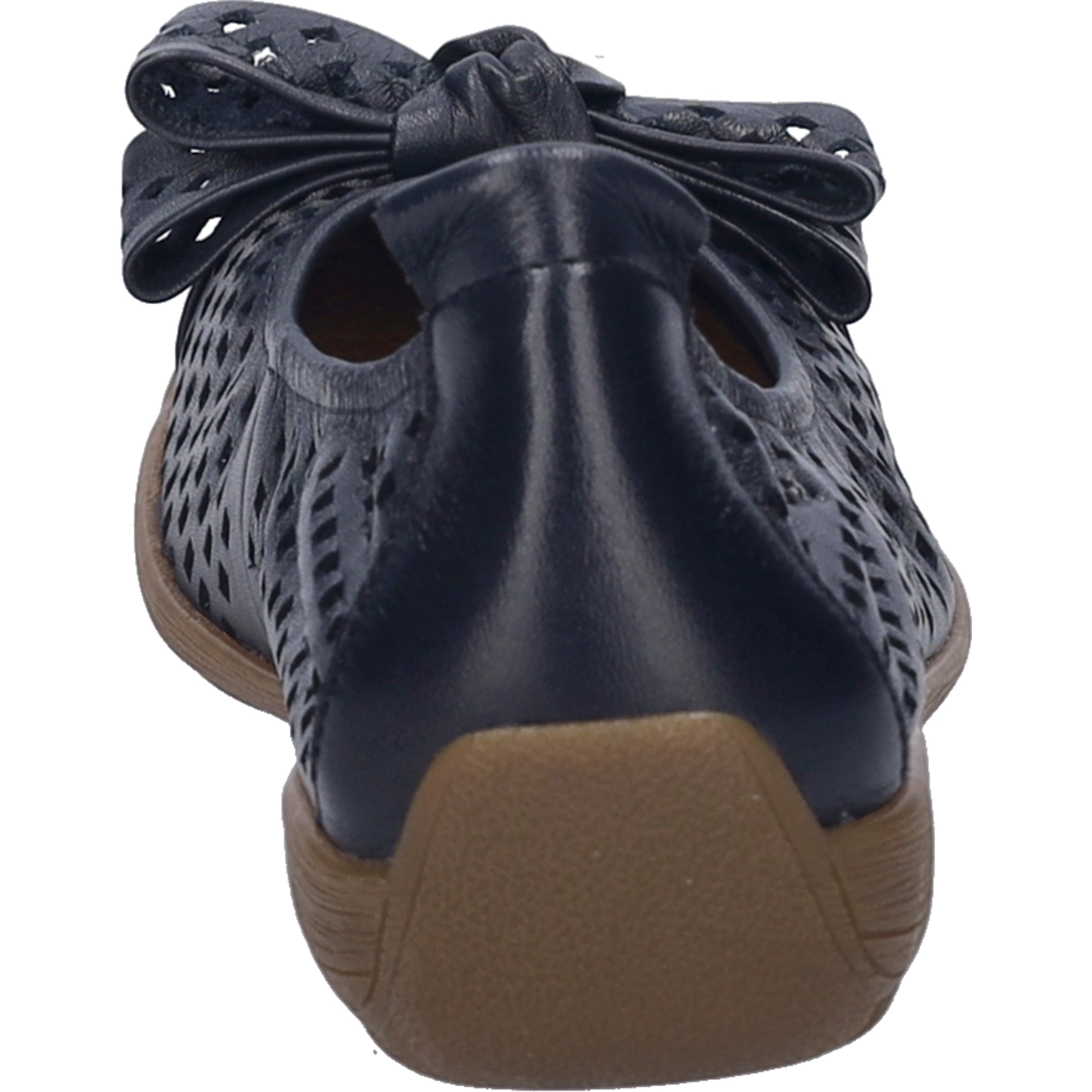 Ballerina JOSEF SEIBEL "Fenja 24, indigo", Damen, Gr. 38, blau (indigo), Obermaterial: 100% Rindsleder Leather cow., Schuhe Ballerina 3