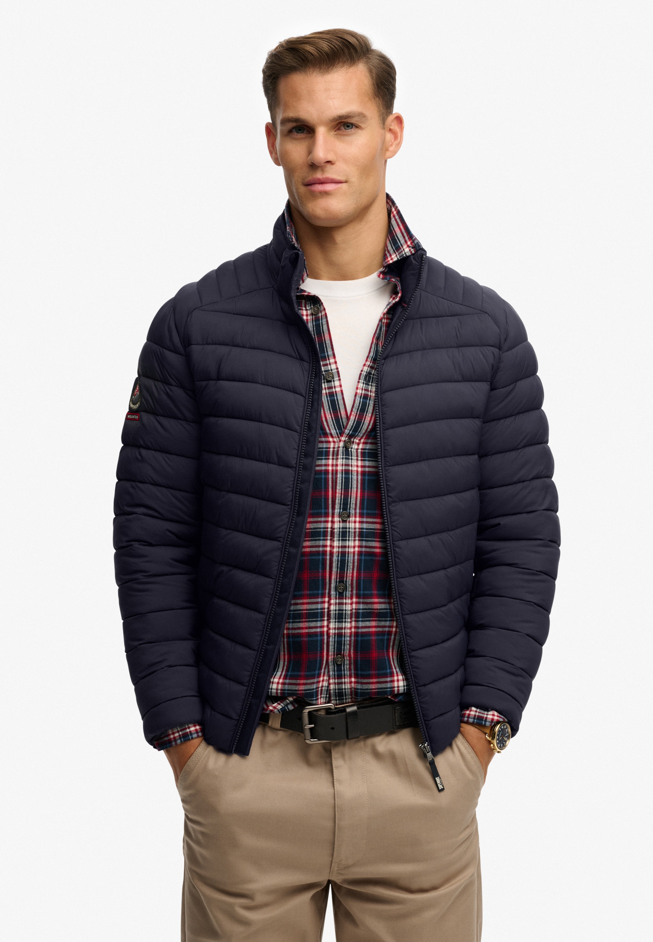 Superdry Steppjacke "FUJI LITE PADDED JACKET" ohne Kapuze günstig online kaufen