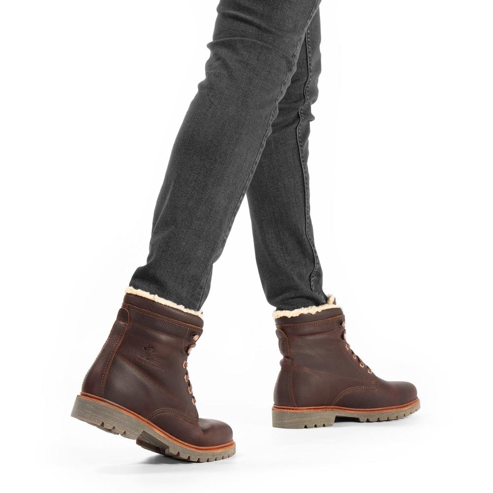 Panama Jack Schnürboots »P03 Aviator C23«, Schnürstiefel, Winterstiefel, Profilsohle, mit Waterproof-Ausstattung