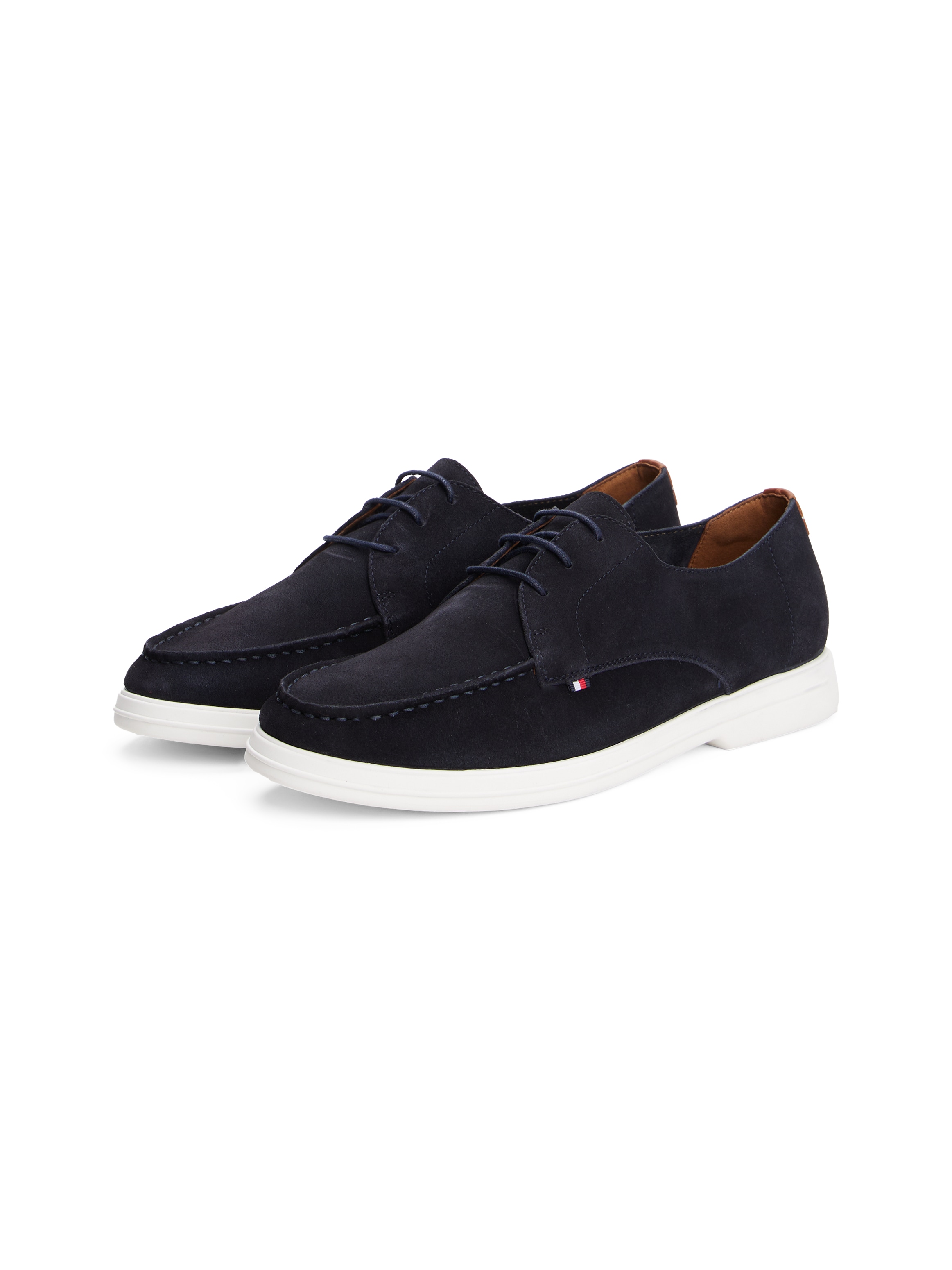 Tommy Hilfiger Schnürschuh "TOMMY HILFIGER SUEDE MOC T DERBY", Schnürschuh, günstig online kaufen