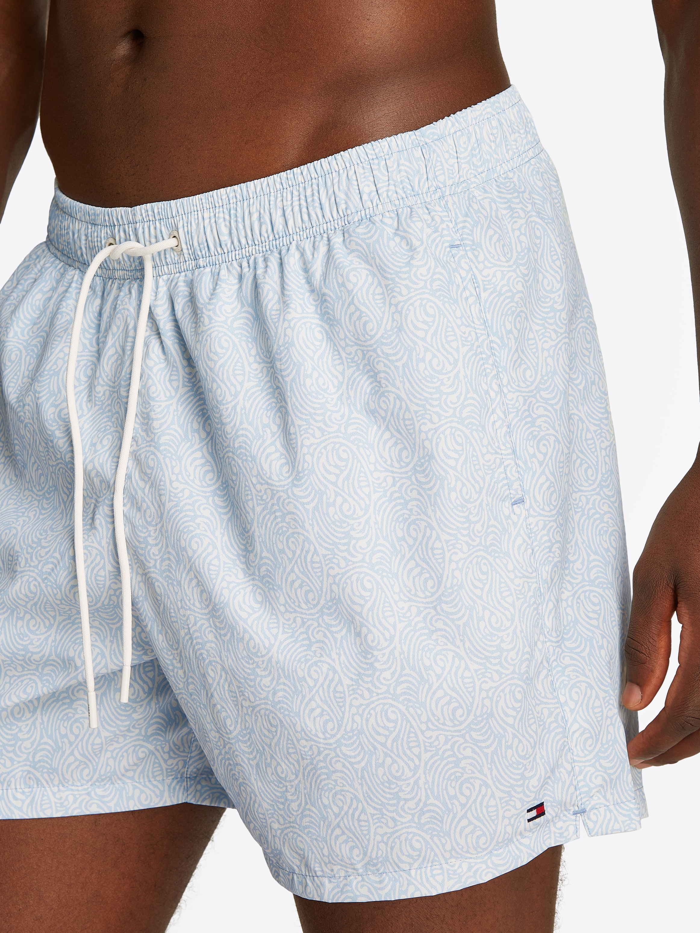 Tommy Hilfiger Swimwear Badeshorts »MEDIUM DRAWSTRING PRINT«, mit Muster