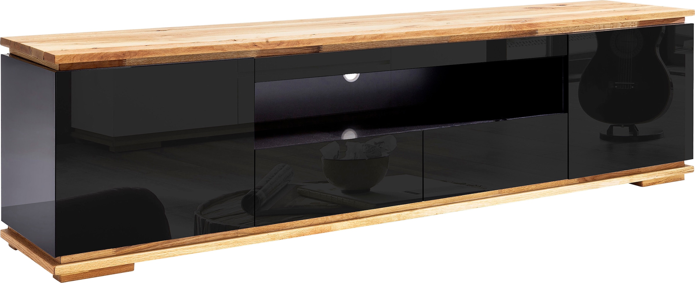 MCA furniture Lowboard "Chiaro", Breite ca. 202 cm