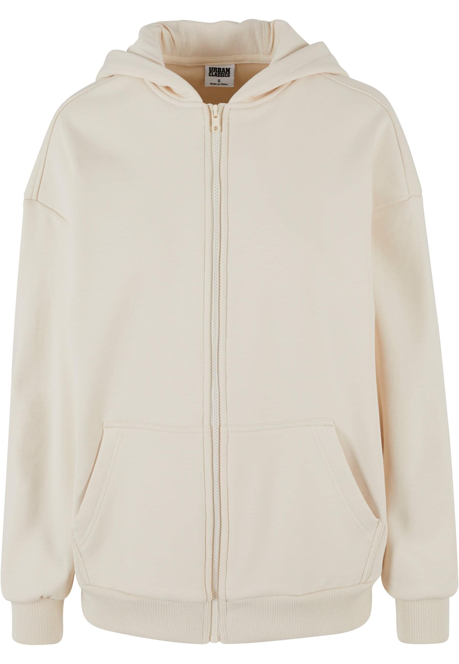 URBAN CLASSICS Sweatjacke "Urban Classics Damen Ladies Cozy Oversized Zip H günstig online kaufen