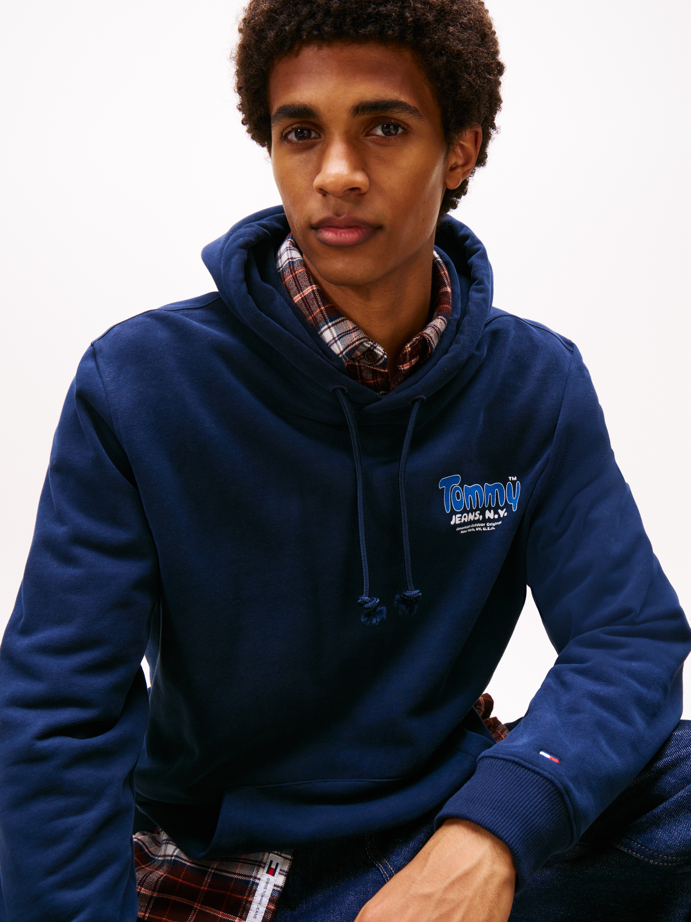 Tommy Jeans Kapuzensweatshirt "FONT PLAY HOODIE" Regular fit mit Kapuze günstig online kaufen