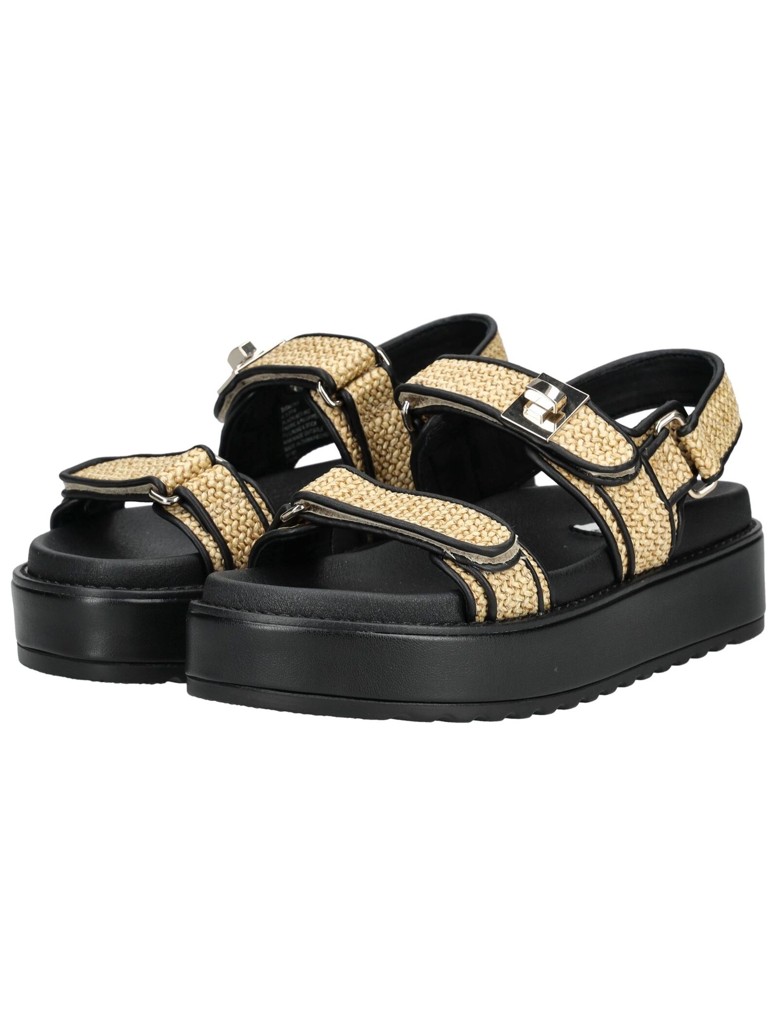 STEVE MADDEN Plateausandaletten »STEVE MADDEN Sandalen Lederimitat«