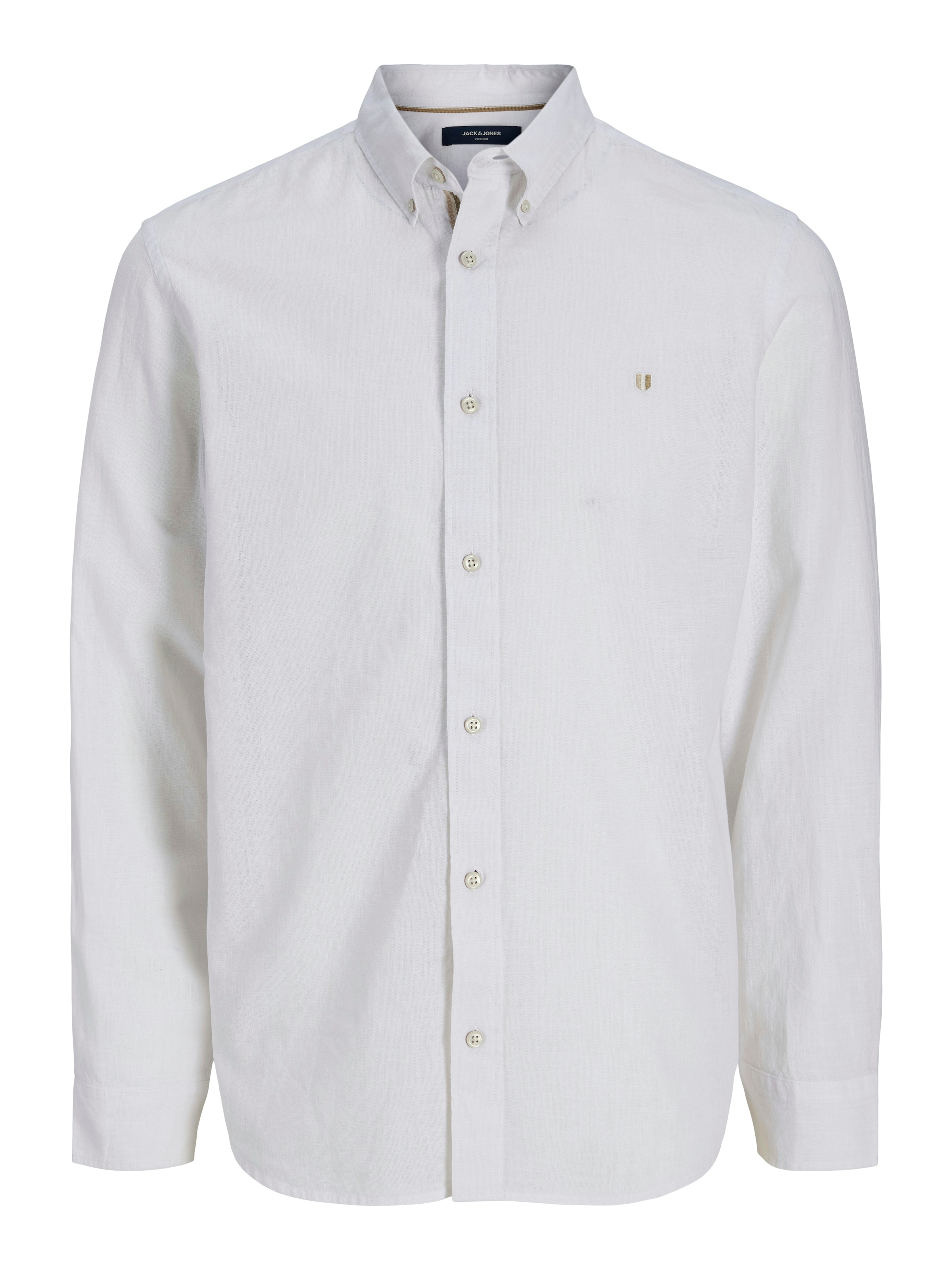 Jack & Jones Langarmhemd "JPRBLUSUMMER LINEN BLEND SHIELD LS SHIRT" günstig online kaufen