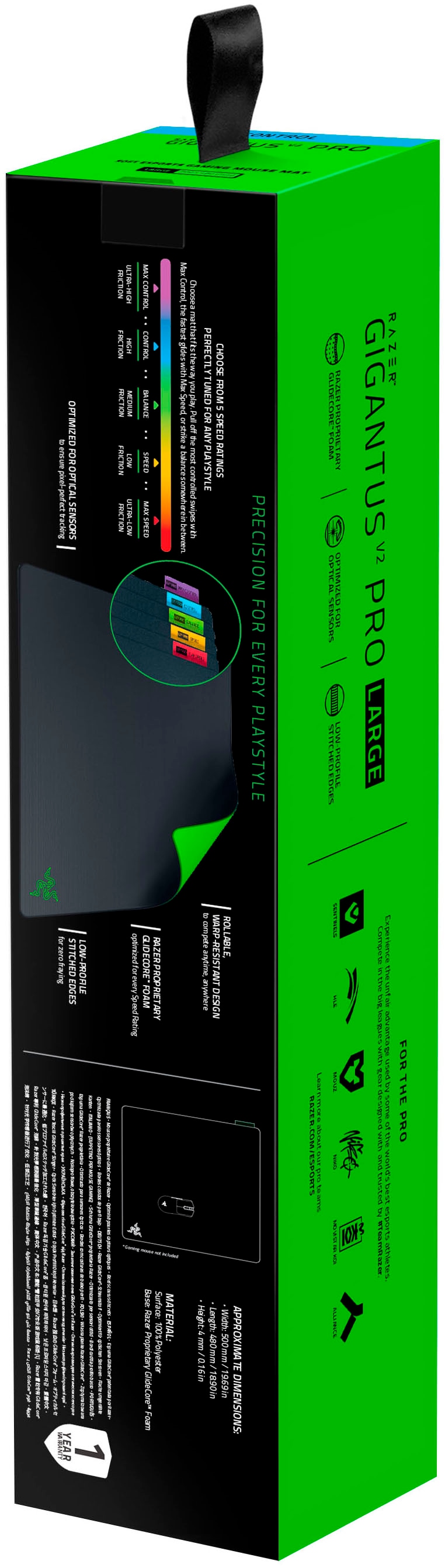 RAZER Gaming Mauspad »Gigantus V2 Pro - Control«
