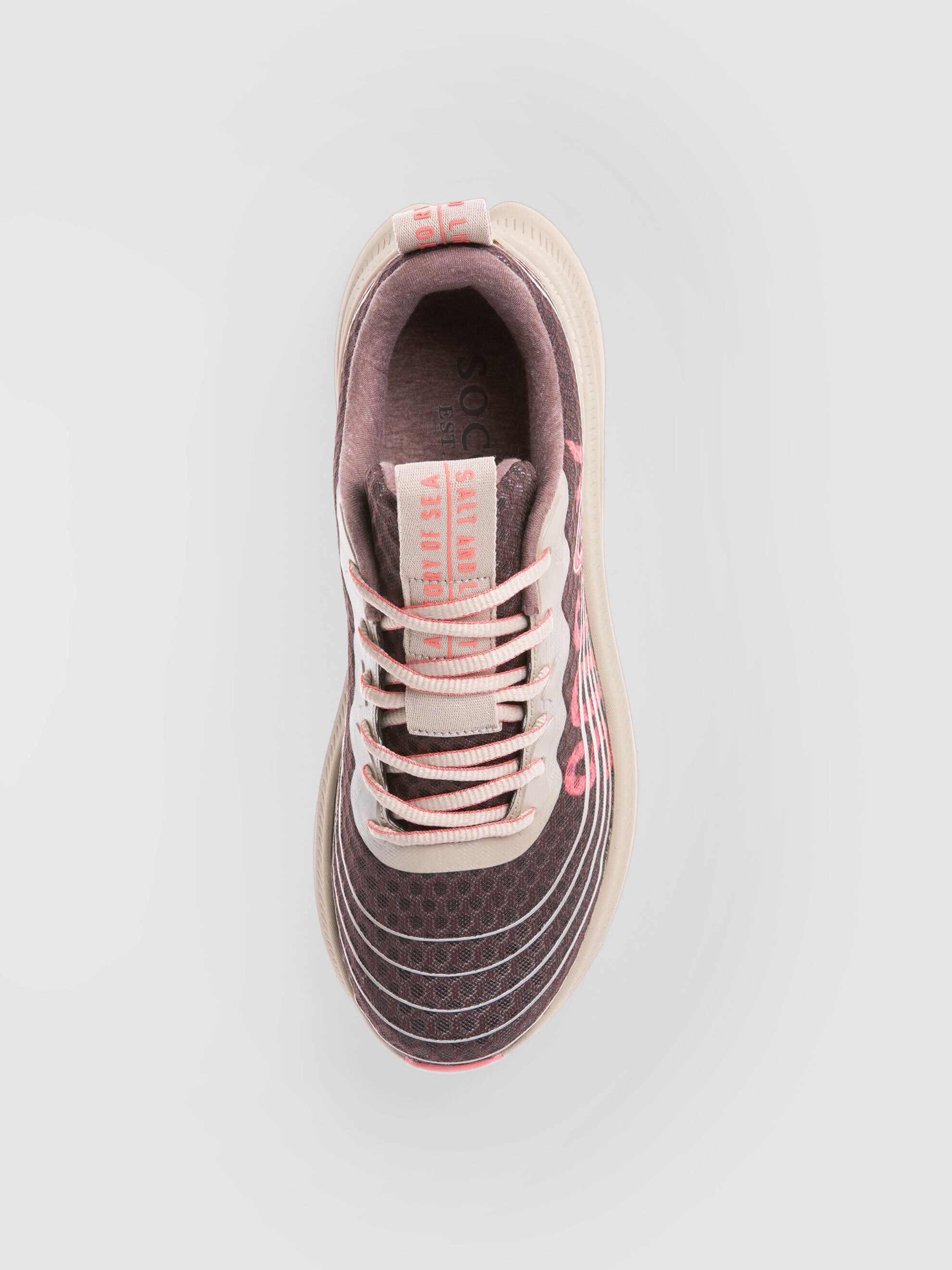 SOCCX Sneaker  mit Wechselfußbett