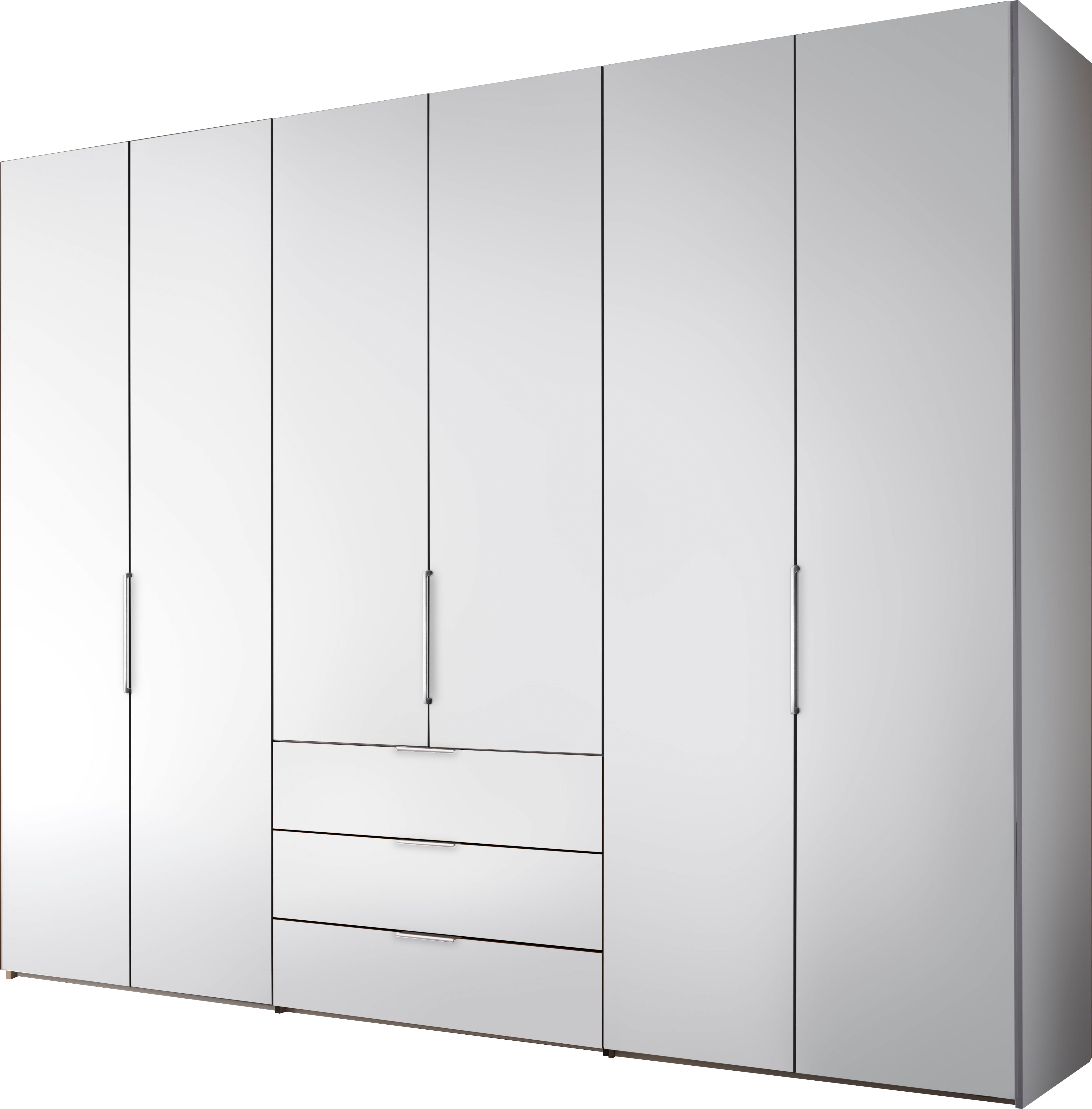 STAUD Drehtürenschrank "Extenso, edles Design in hochwertiger Qualität, Made in Germany" mit 3 Frontschubkästen