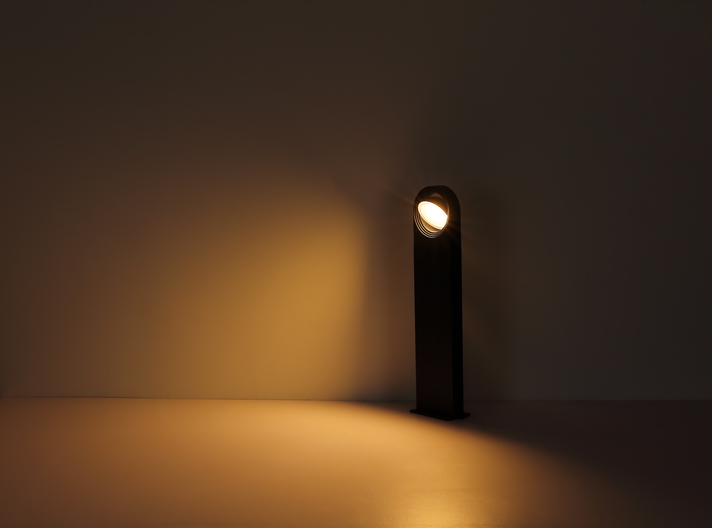 GLOBO LIGHTING Außen-Stehlampe »OKO« LED-Modul 1 Stk. Warmweiß Außenlampe Haus IP44 Gartenbeleuchtung Terrasse