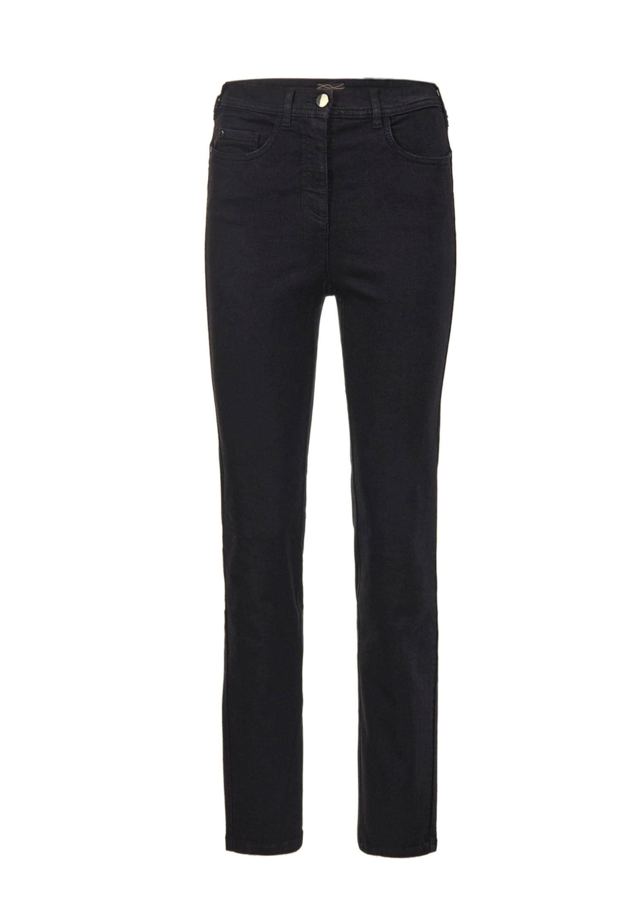 GOLDNER Regular-fit-Jeans "Damen Jeans Slim Fit LOUISA mit Stretch-Anteil" Ohne