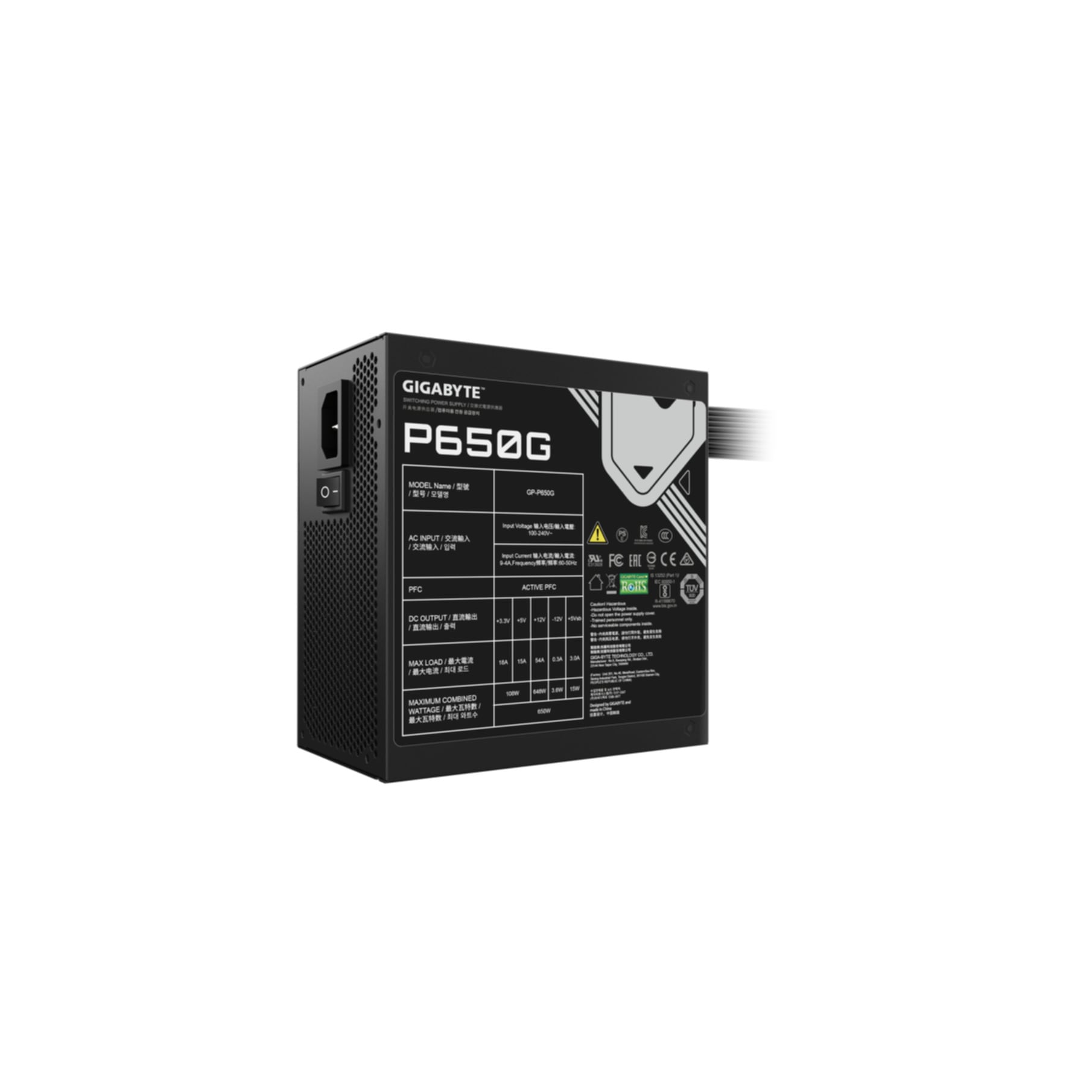 Gigabyte Netzteil »GP-P650G«