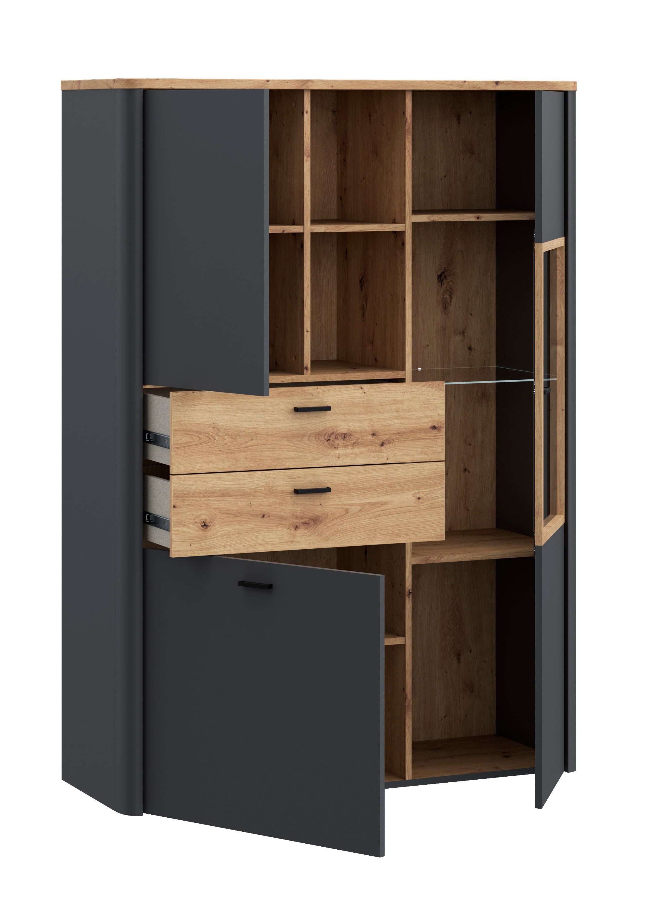 FORTE Highboard »Leokadia«, Breite ca. 113 cm
