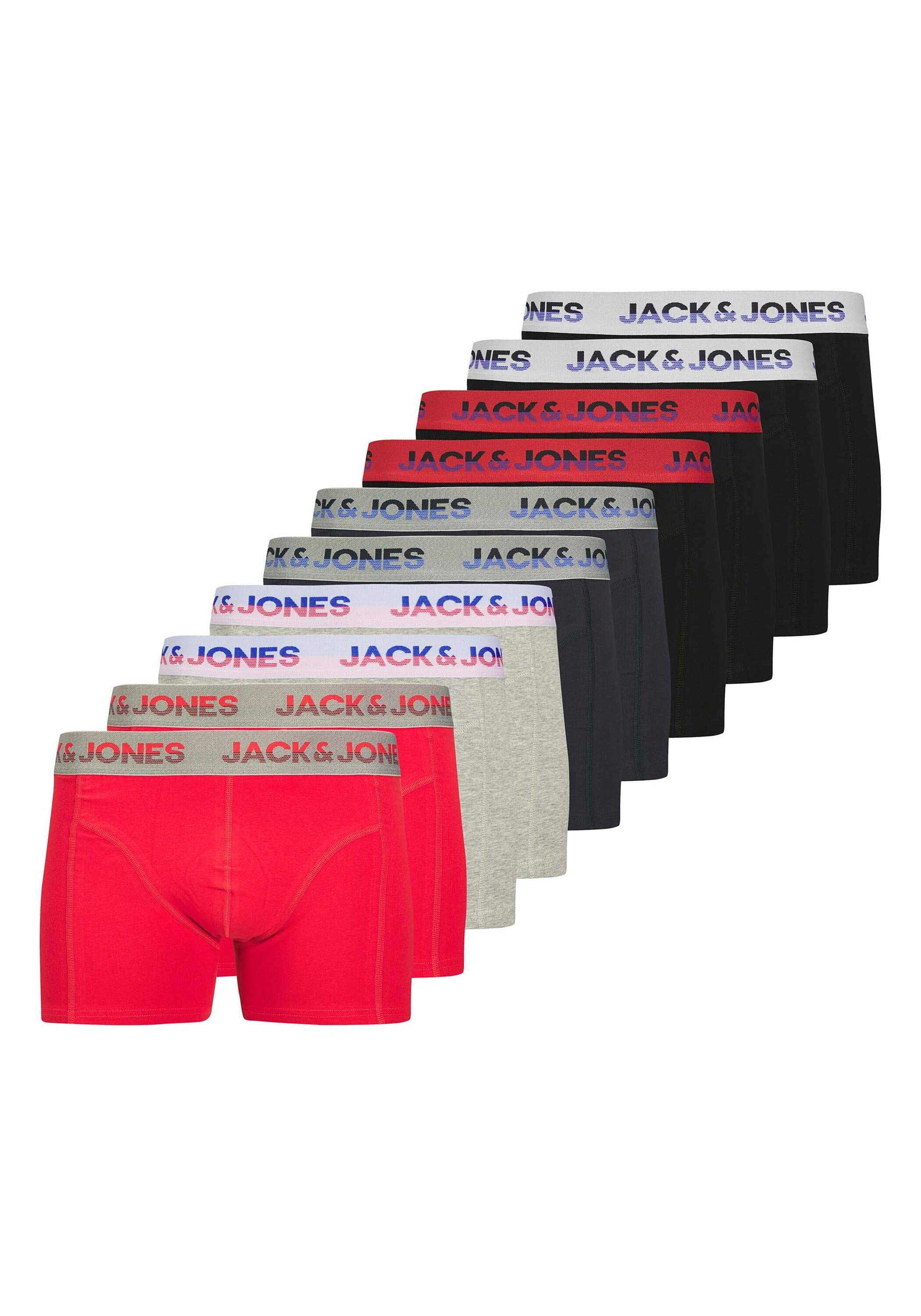 Jack & Jones Boxershorts "Boxershort JACJADON SOLID TRUNKS 10 PACK 10er Pac günstig online kaufen