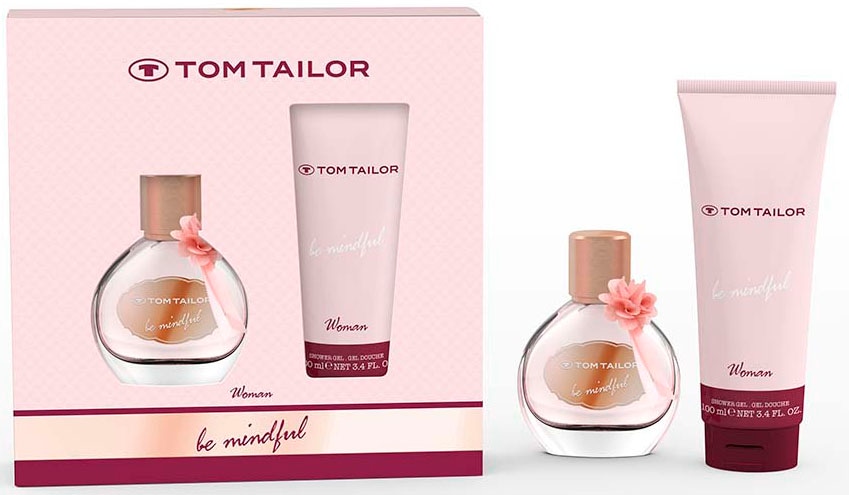 TOM TAILOR Duft-Set »Be mindful Woman«, (Set, 2 tlg., Eau de Toilette +  Duschgel) bestellen | BAUR