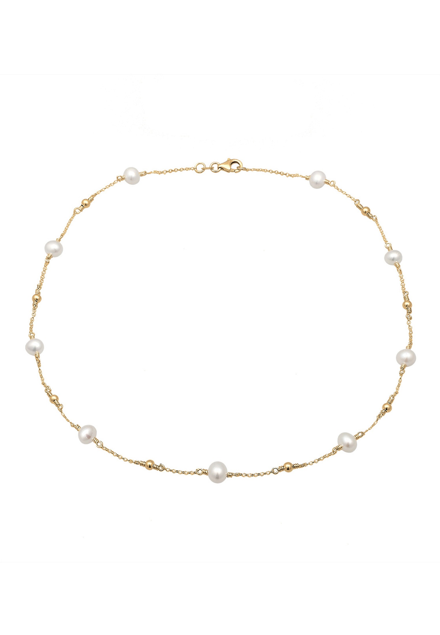 ELLI Pearl Necklace Gold Size 50 2