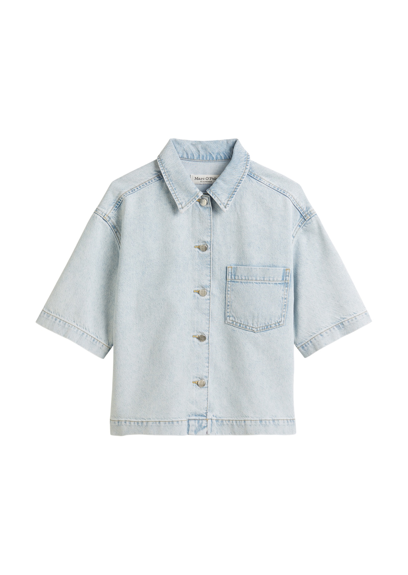 Marc O'Polo Jeansbluse »aus Lyocell-Organic-Cotton-Mix«