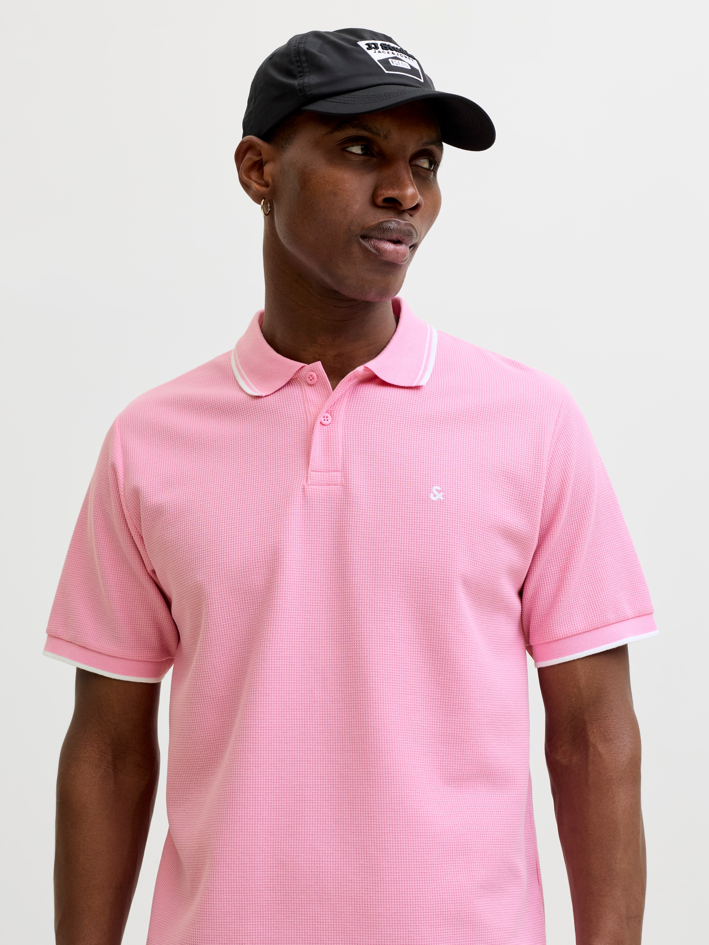 Jack & Jones Poloshirt "JJEAUSTIN POLO SS NOOS" Materialmix, regular fit günstig online kaufen