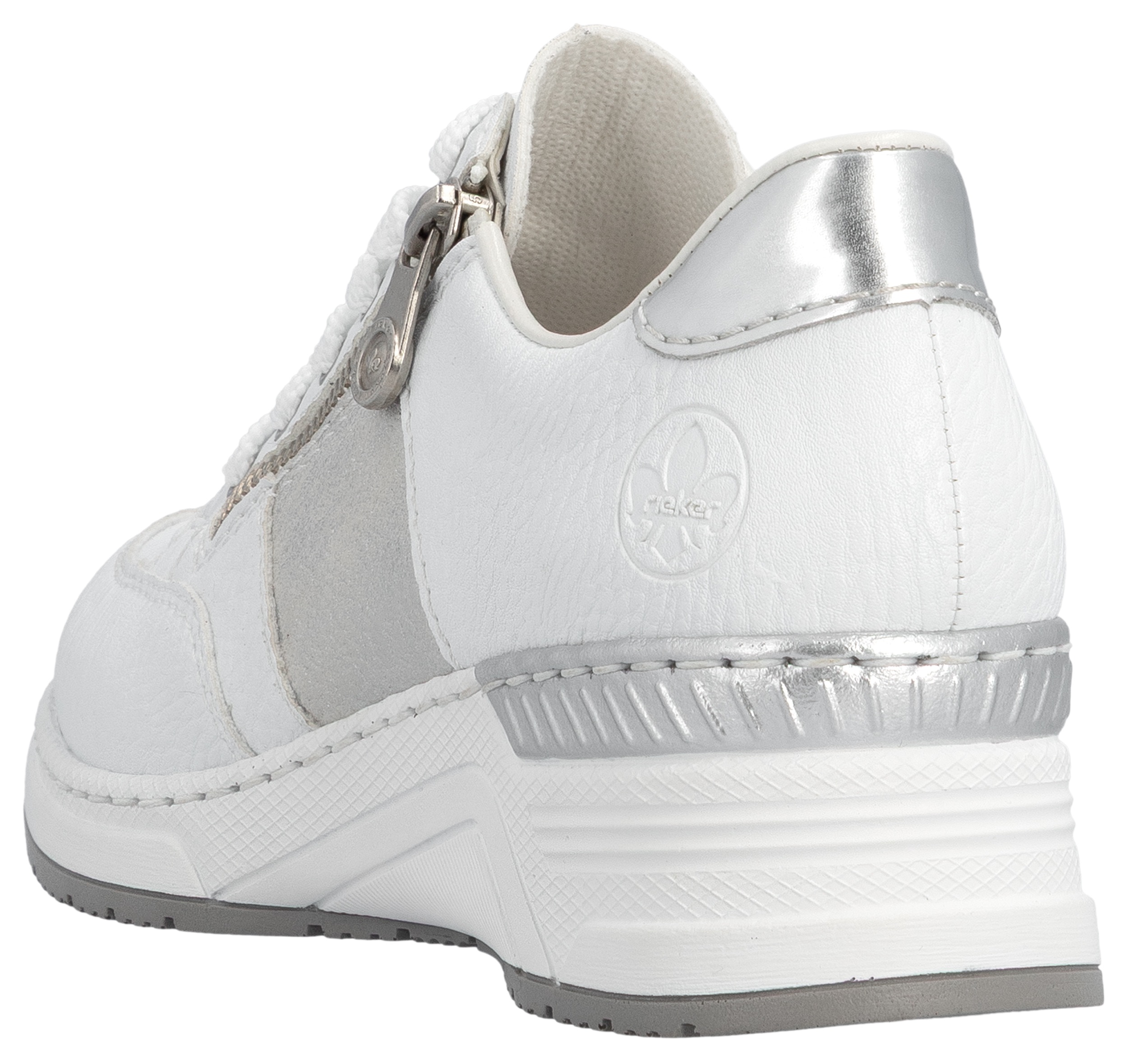 Thumbnail - Rieker Keilsneaker, Schnürschuh, Halbschuh, Sneaker mit loser Einlage, schmale Form