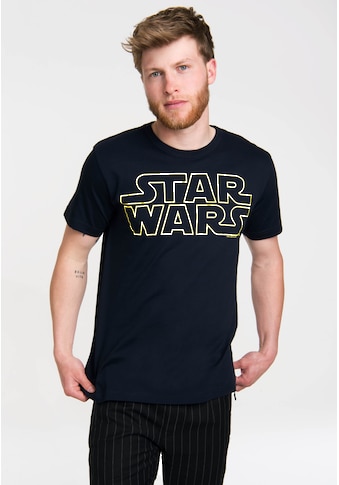 T-Shirt »Krieg der Sterne - Logo«, mit Star Wars-Schriftzug