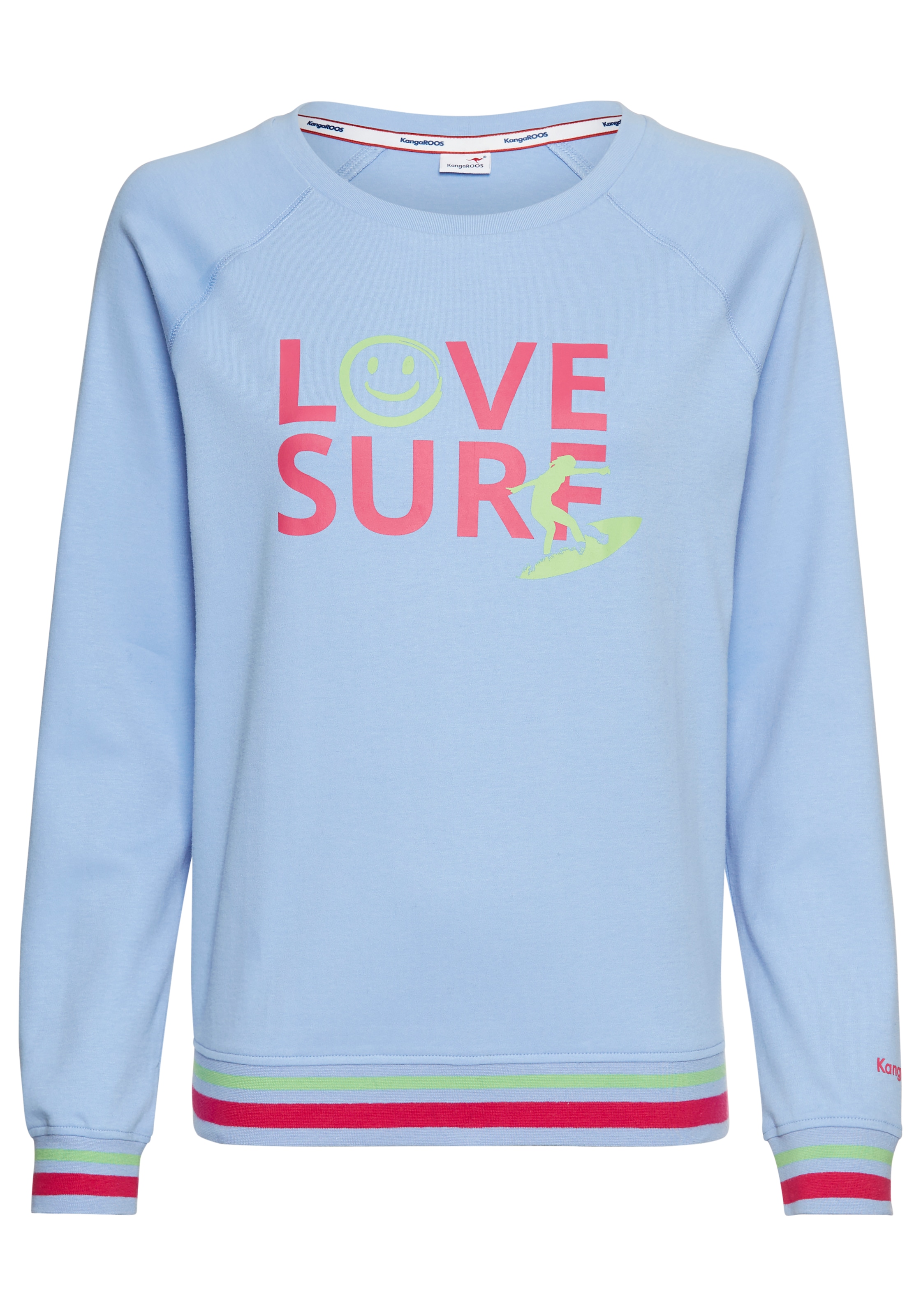 KangaROOS Sweatshirt, Rundhals und Print