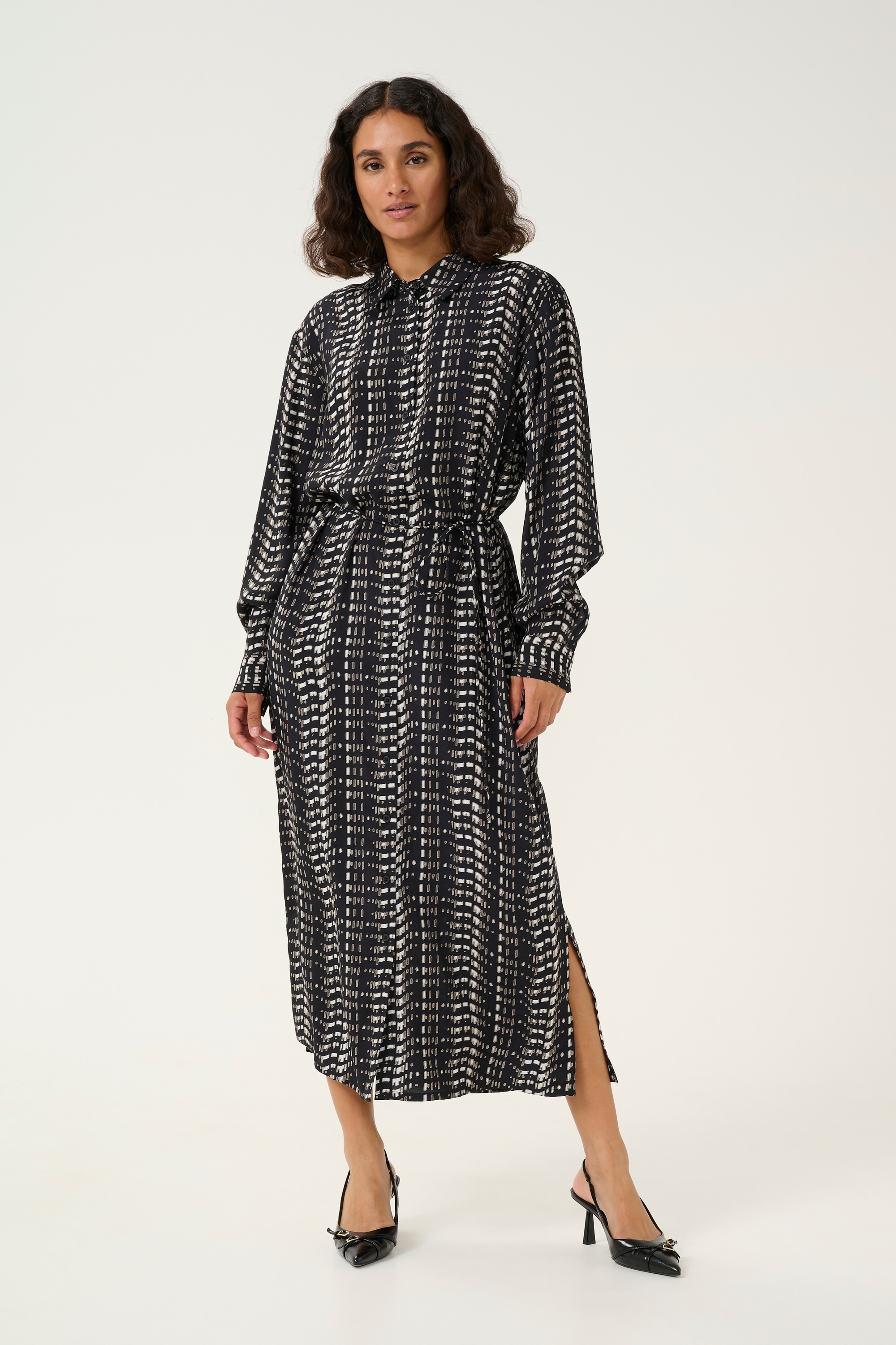 KAFFE Midikleid »Kleid KAalice«
