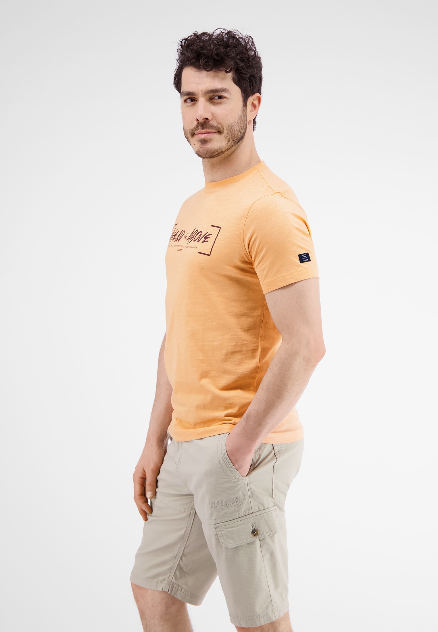 LERROS T-Shirt »T-Shirt *Ahead & Above*«