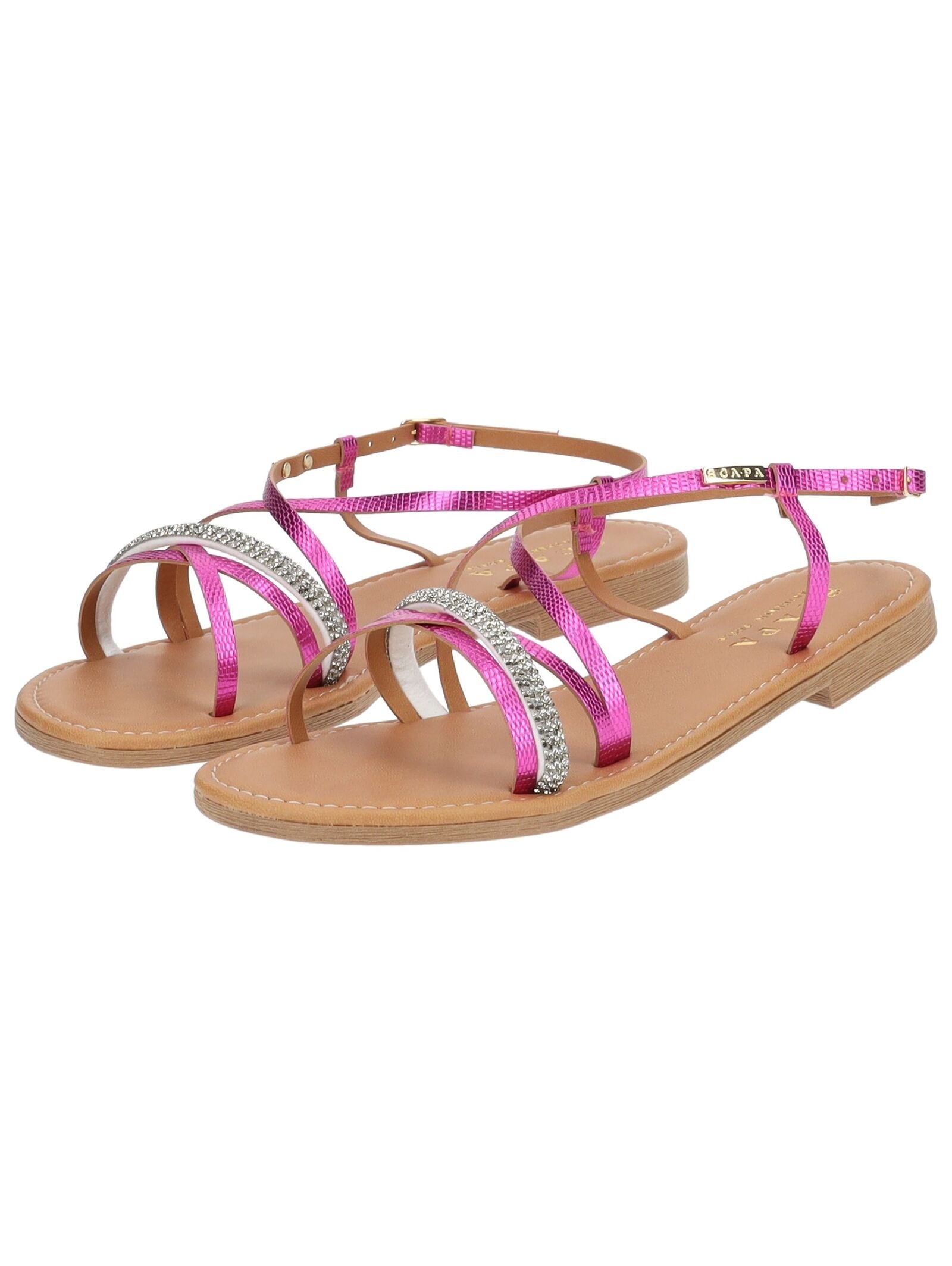 Scapa Riemchensandale »scapa Sandalen Lederimitat«